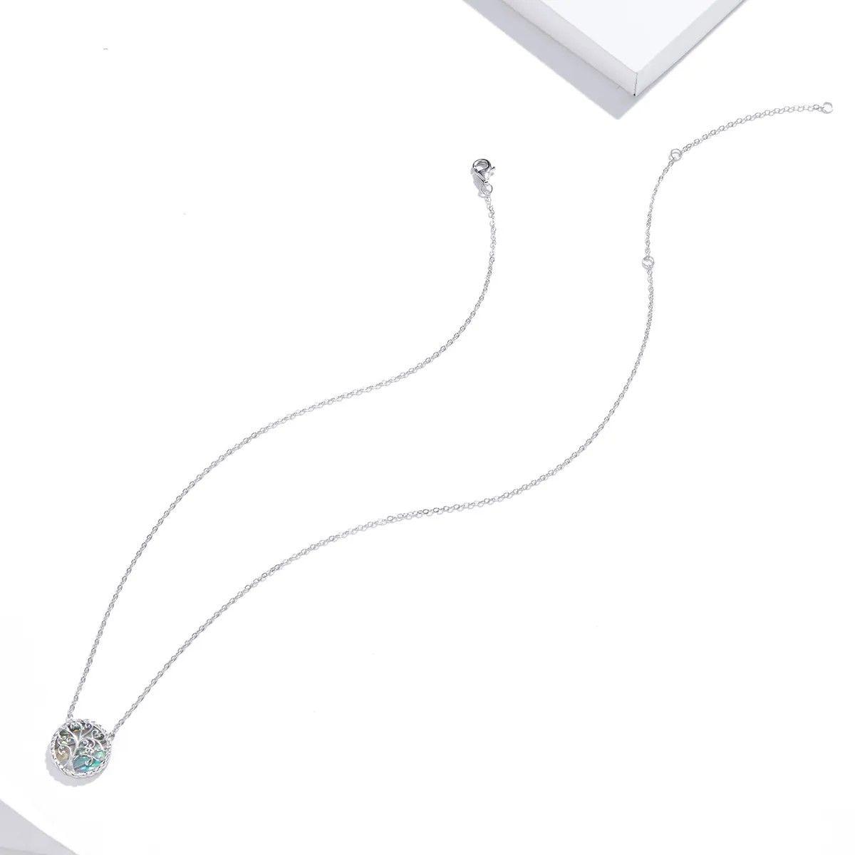 Collar Plata 925 Arbol Opal-5