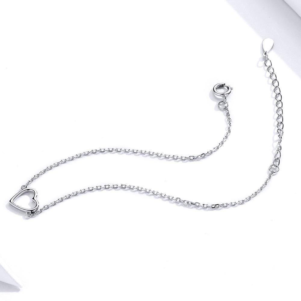 Pulsera Plata 925 Mini Corazon-2