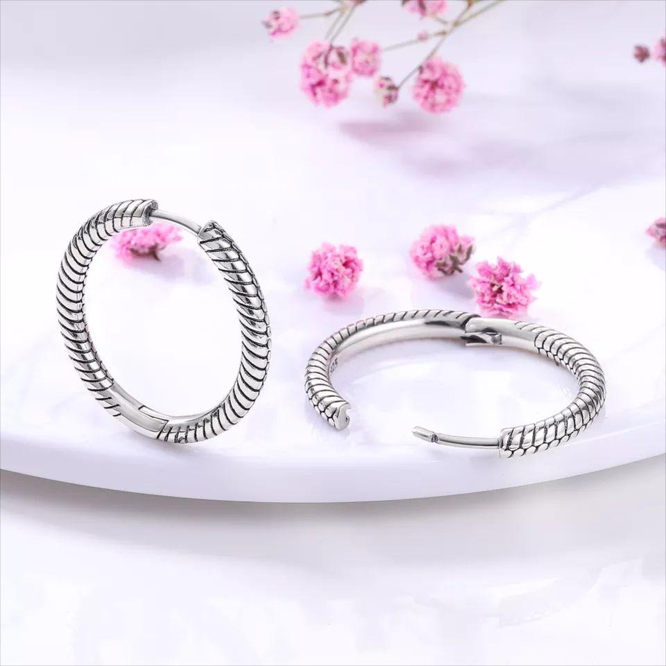 Aros Plata 925 Argolla 22mm-2