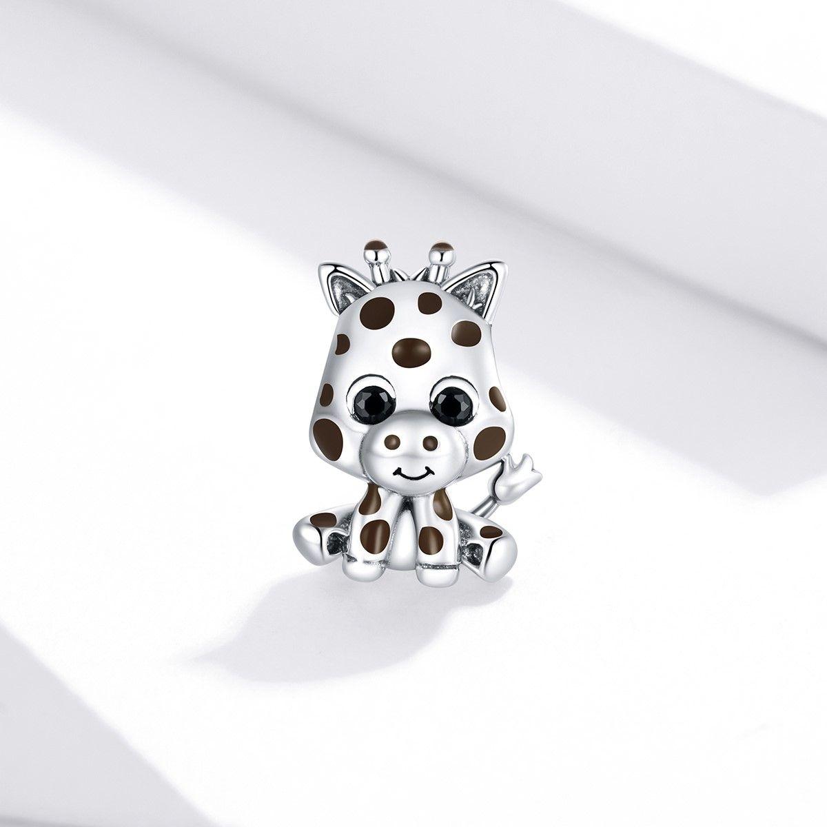 Charm Dije Plata Jirafa Bebe-2