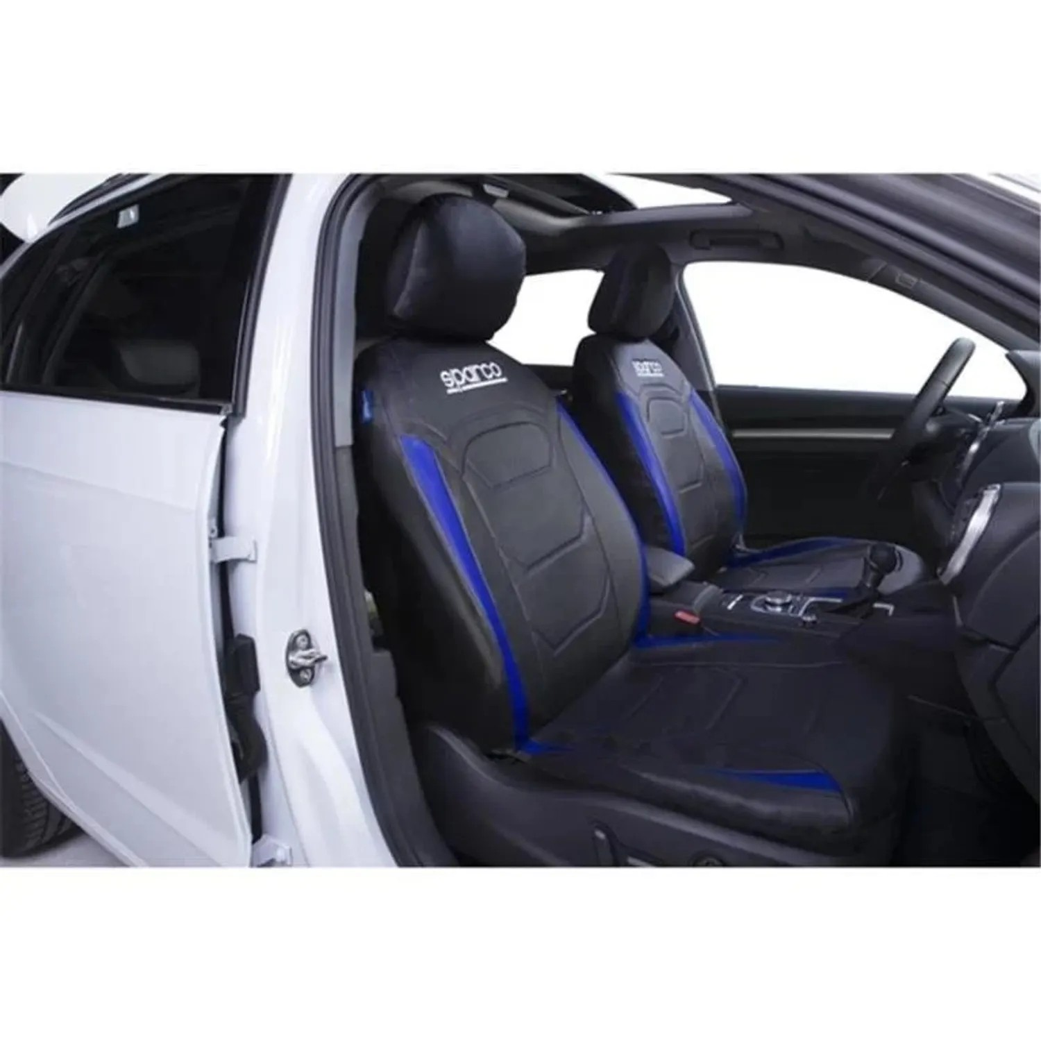 SET DE FUNDAS PARA ASIENTOS SPARCO AZUL 11 PIEZAS-1