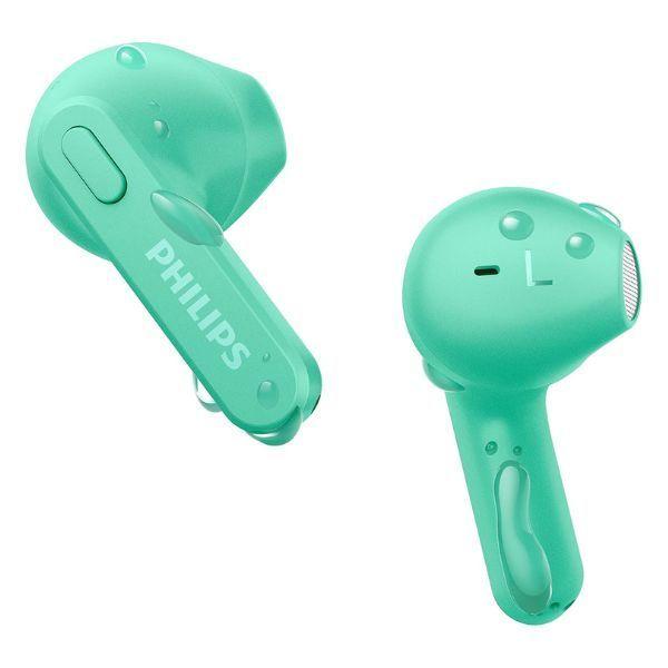 PHILIPS Auriculares inalámbricos T2236 IPX4 verde menta-0