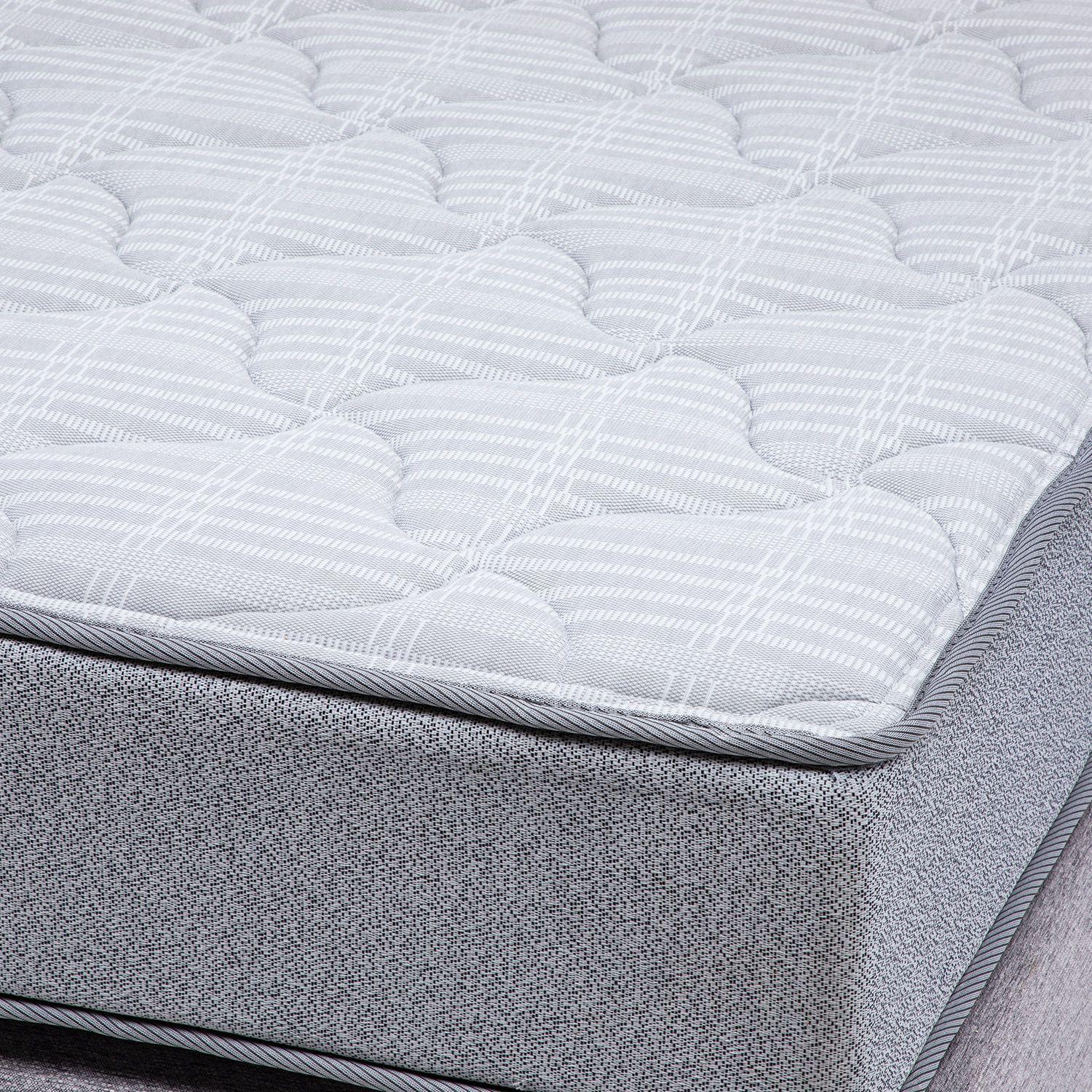 Cama Feel + Respado Rest 1.5 Plaza -  Gris-3