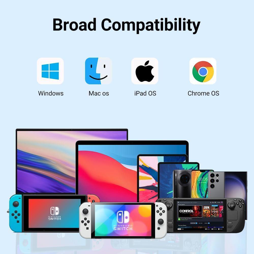 Hub Dock Adaptador USB-C Hdmi 3 en 1 Compatible Con N. Switch-2