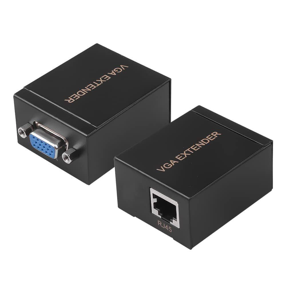 Extensor Extension Video Vga A Rj45 60 M Full Hd 1080p-0