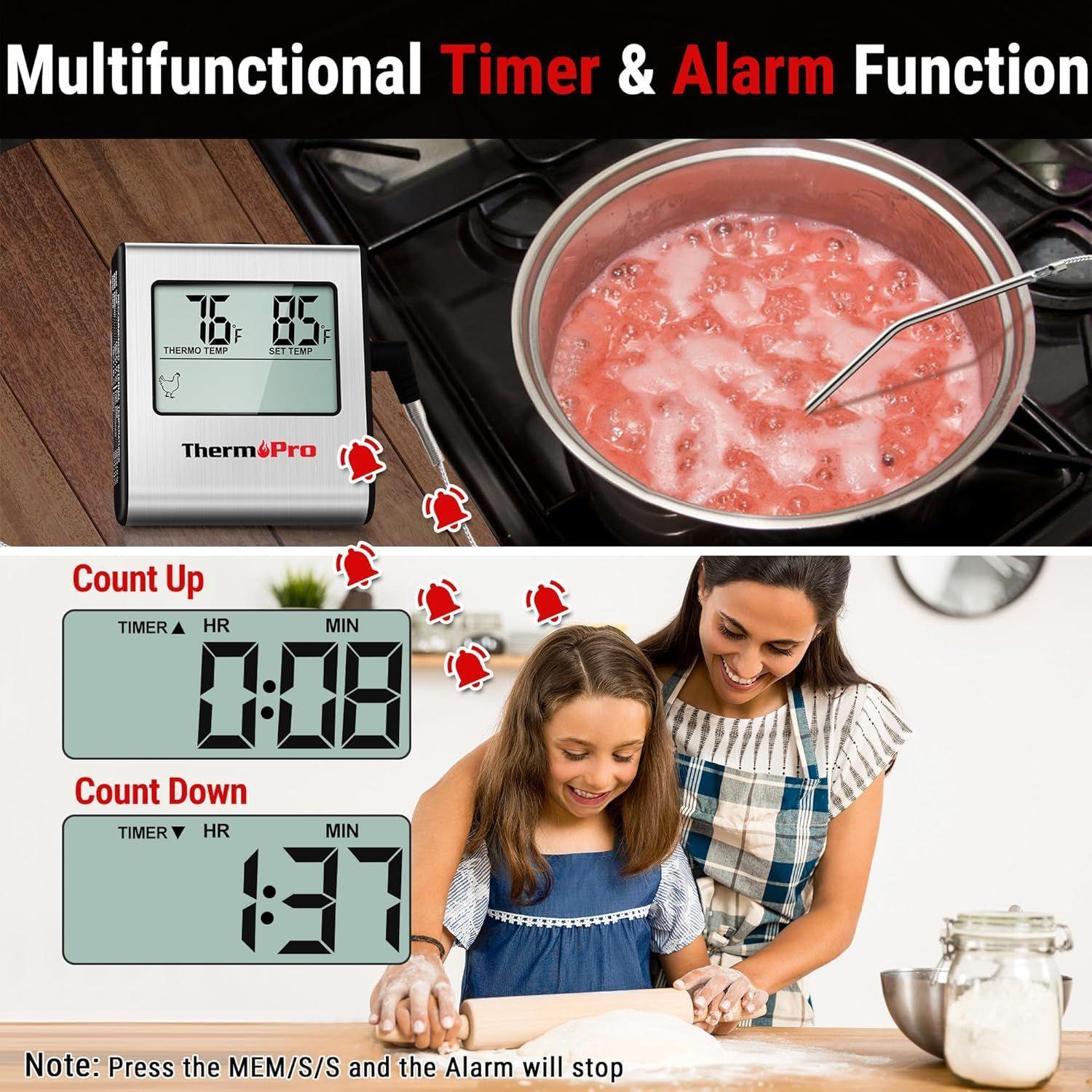 Termometro Digital Cocina Sonda 0 A 250 °c ThermoPro Original TP-16-2