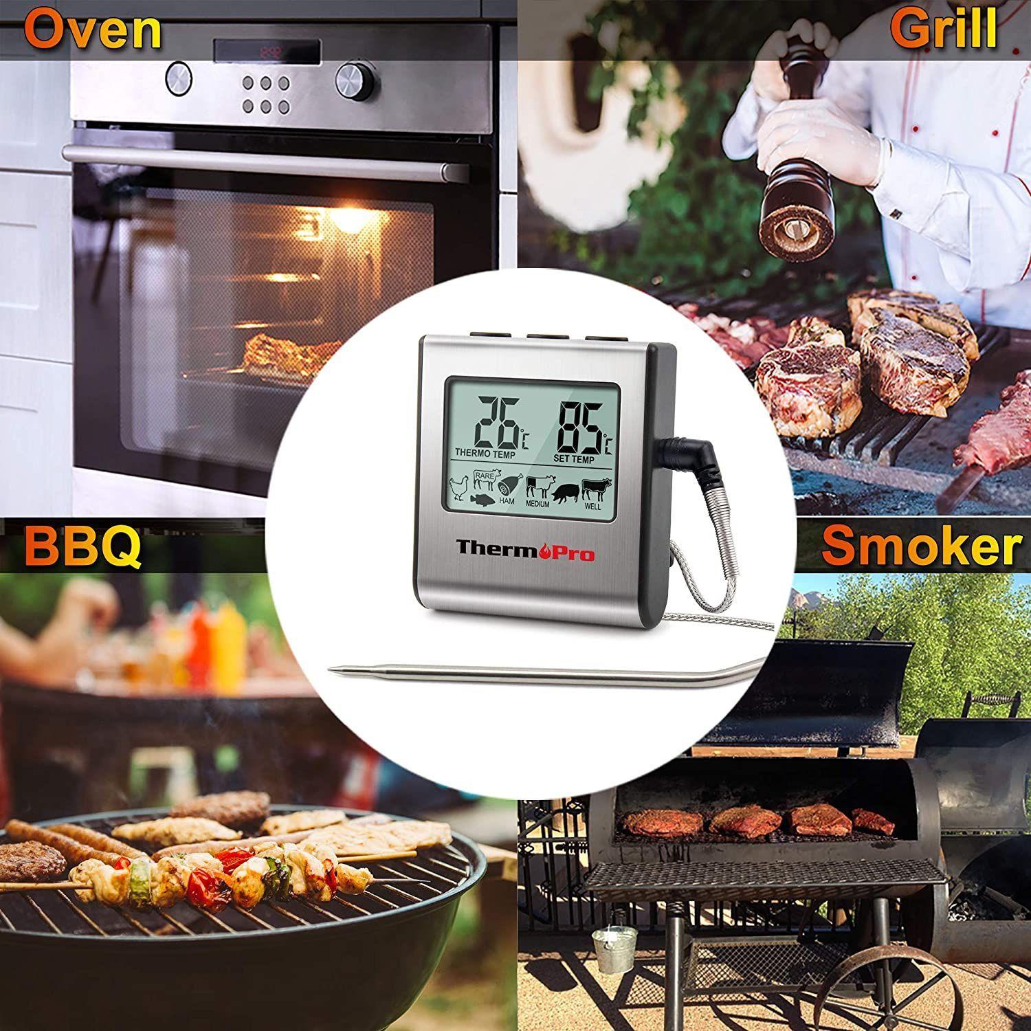 Termometro Digital Cocina Sonda 0 A 250 °c ThermoPro Original TP-16-3