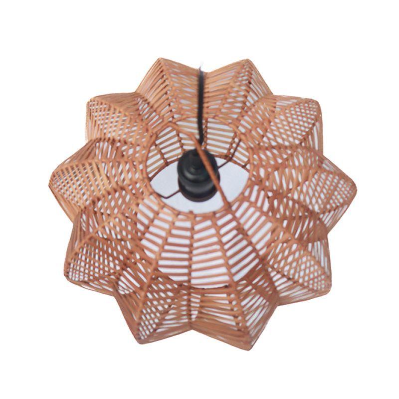 Lámpara de mimbre Calabaza-1