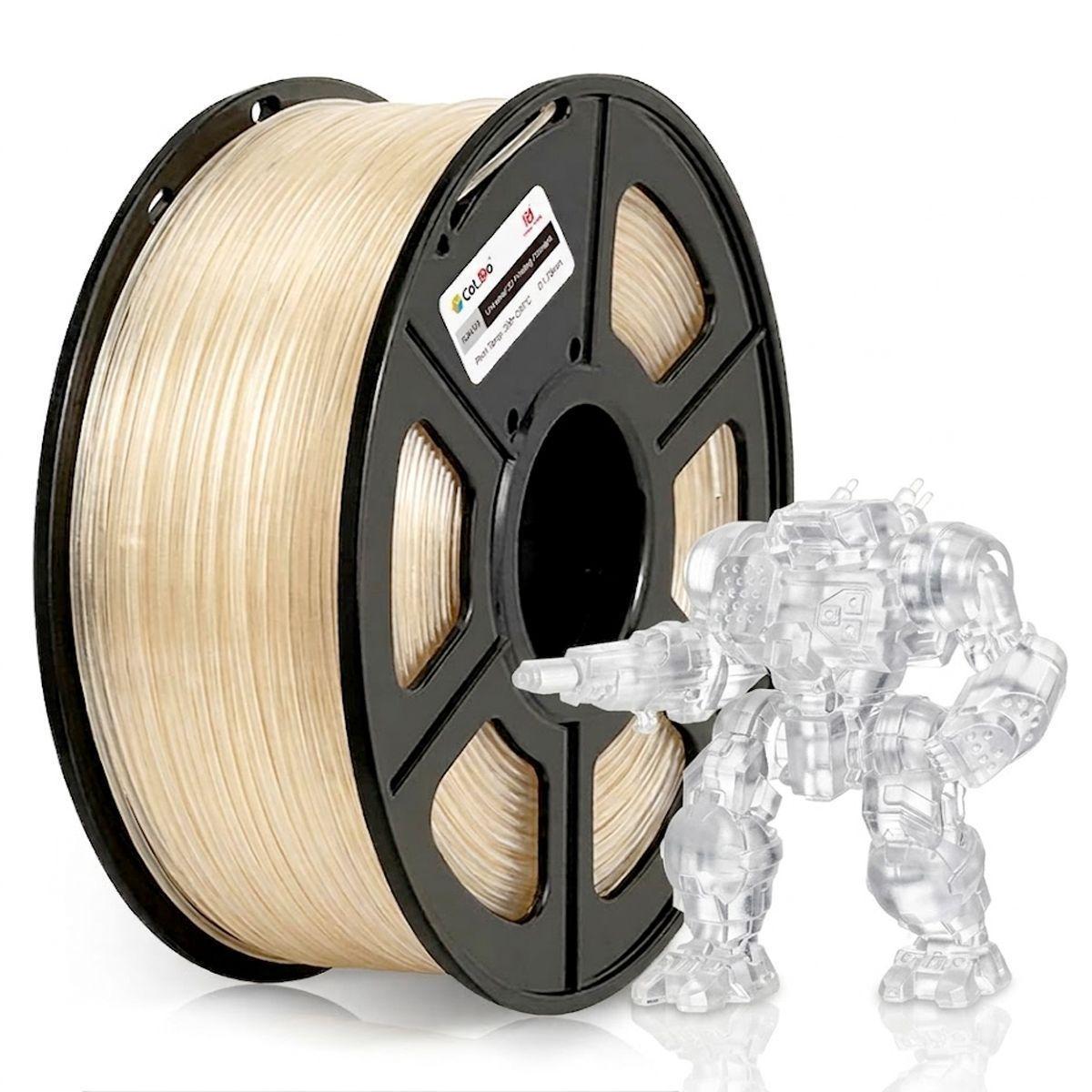 FILAMENTO PLA COLOR NATURAL 1.75MM 3D-0