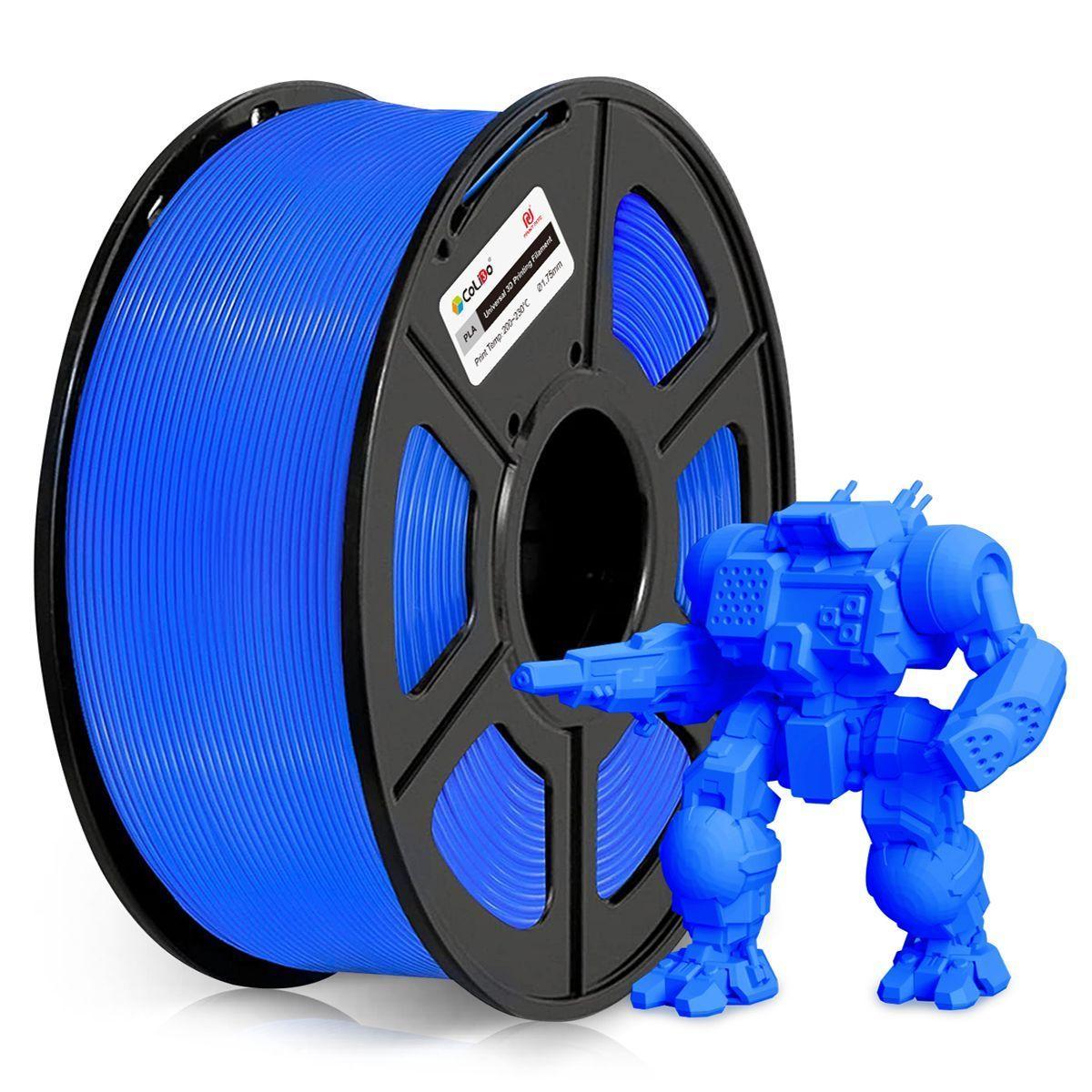 FILAMENTO PLA AZUL 1.75MM 3D MARCA COLIDO-0