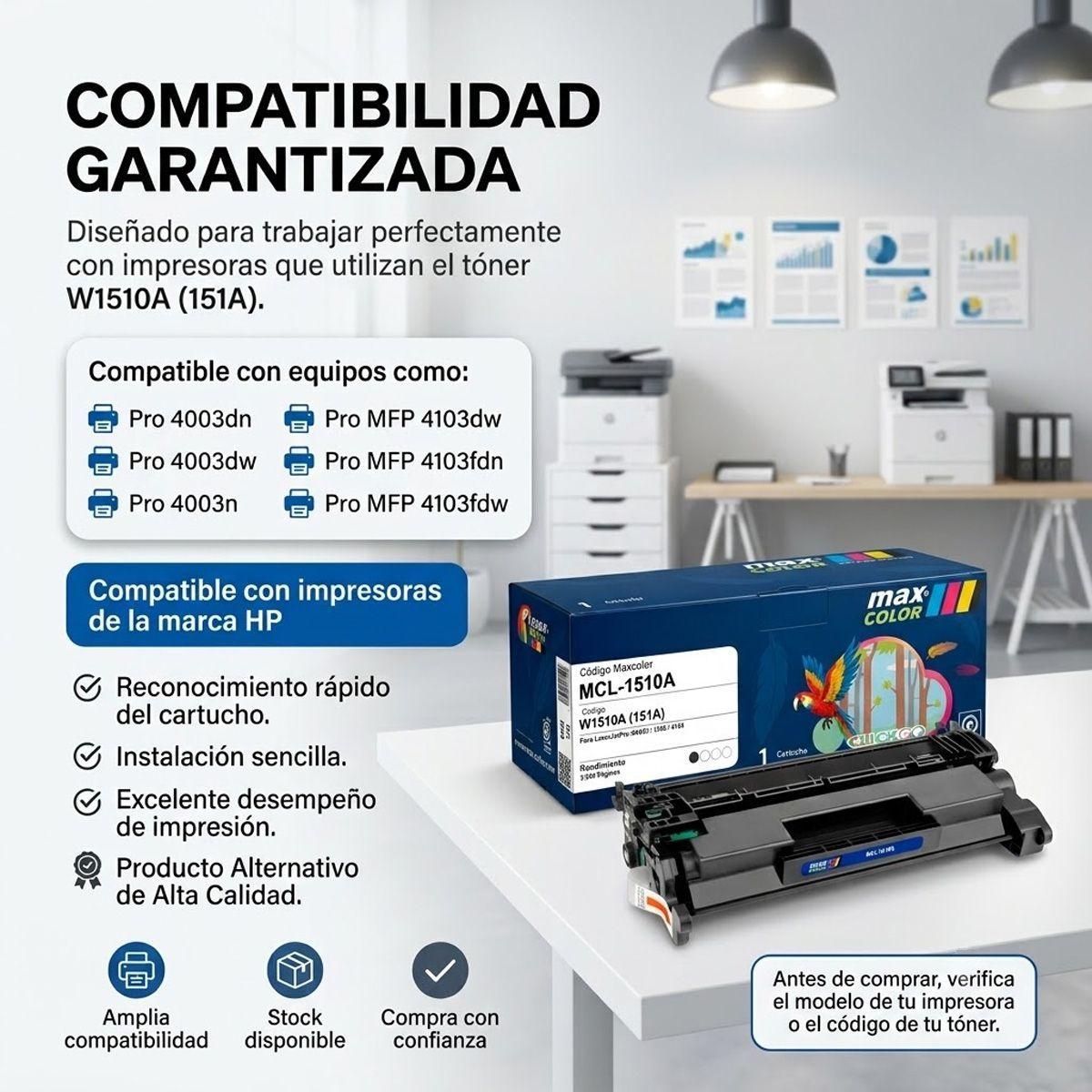 Toner 150a W1500a Alternativo M111w M111a Mfp M141w M141a-2