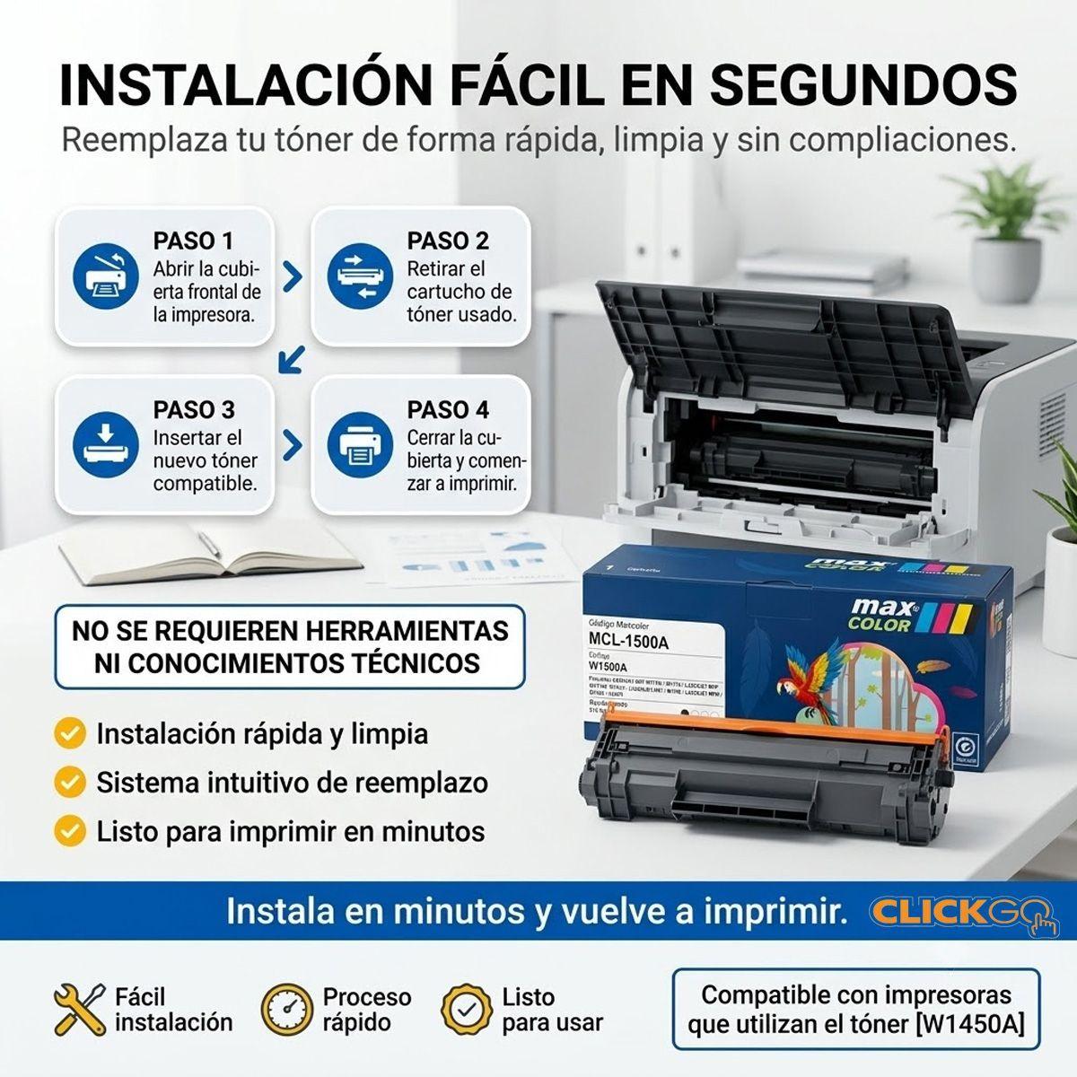 Toner 150a W1500a Alternativo M111w M111a Mfp M141w M141a-4