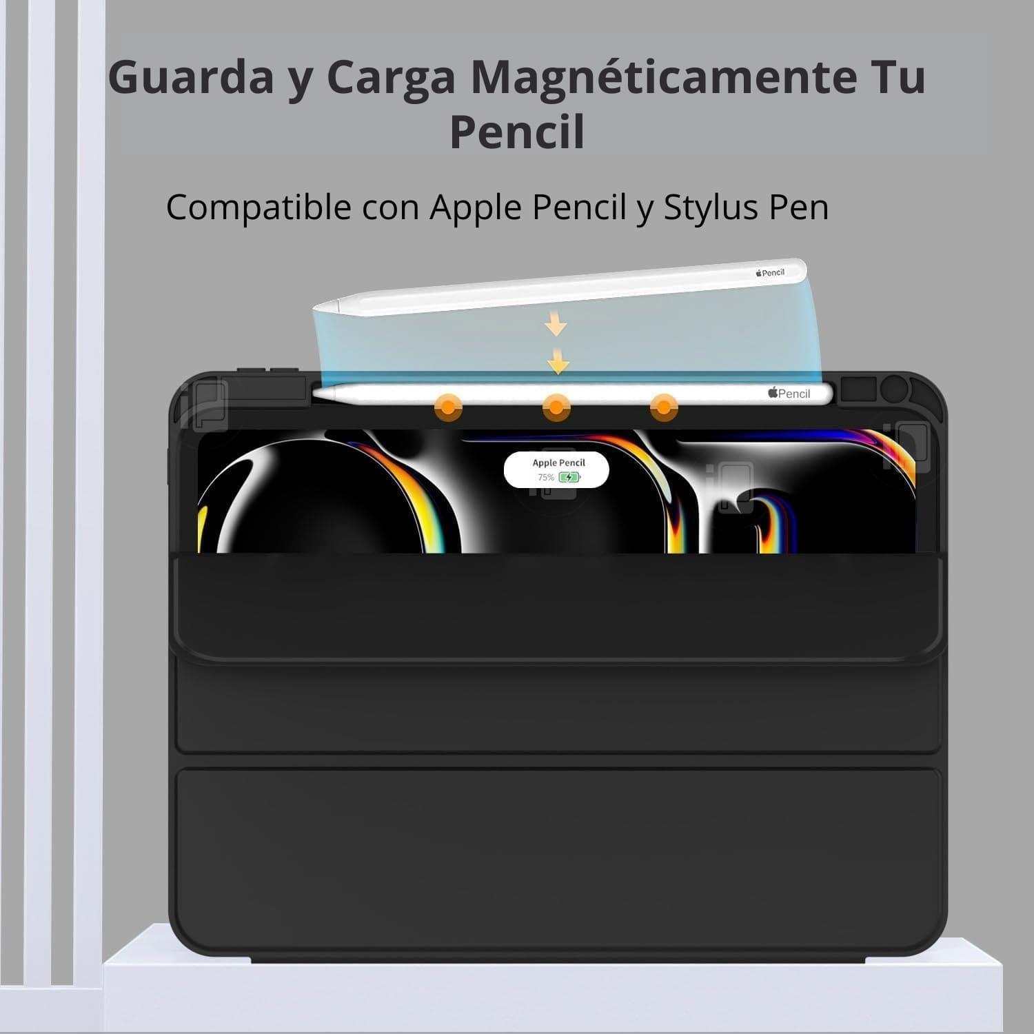 Funda Para iPad Pro 13 2024 (M4) Ranura Pen Carga Magnética-2