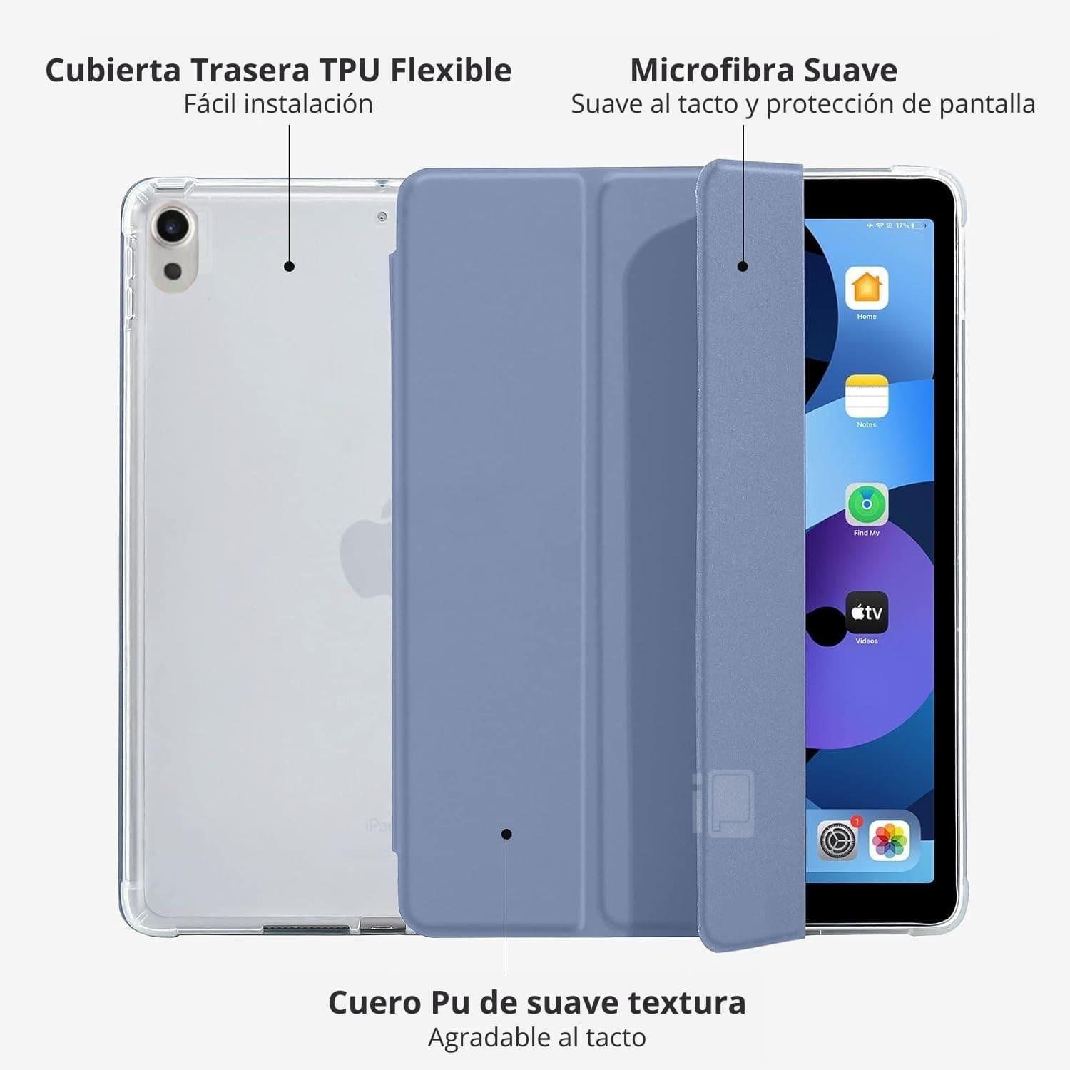 Funda Para iPad 10 Generación 10.9 Ranura Pen Traslúcida Atrás-1