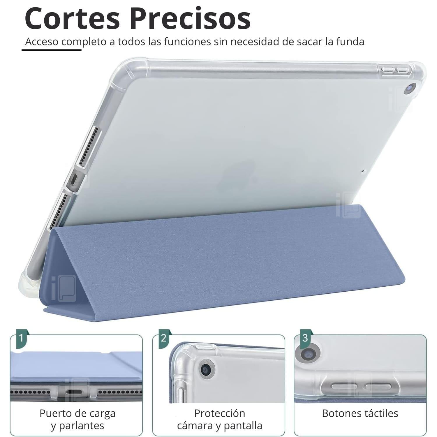 Funda Para iPad 10 Generación 10.9 Ranura Pen Traslúcida Atrás-3