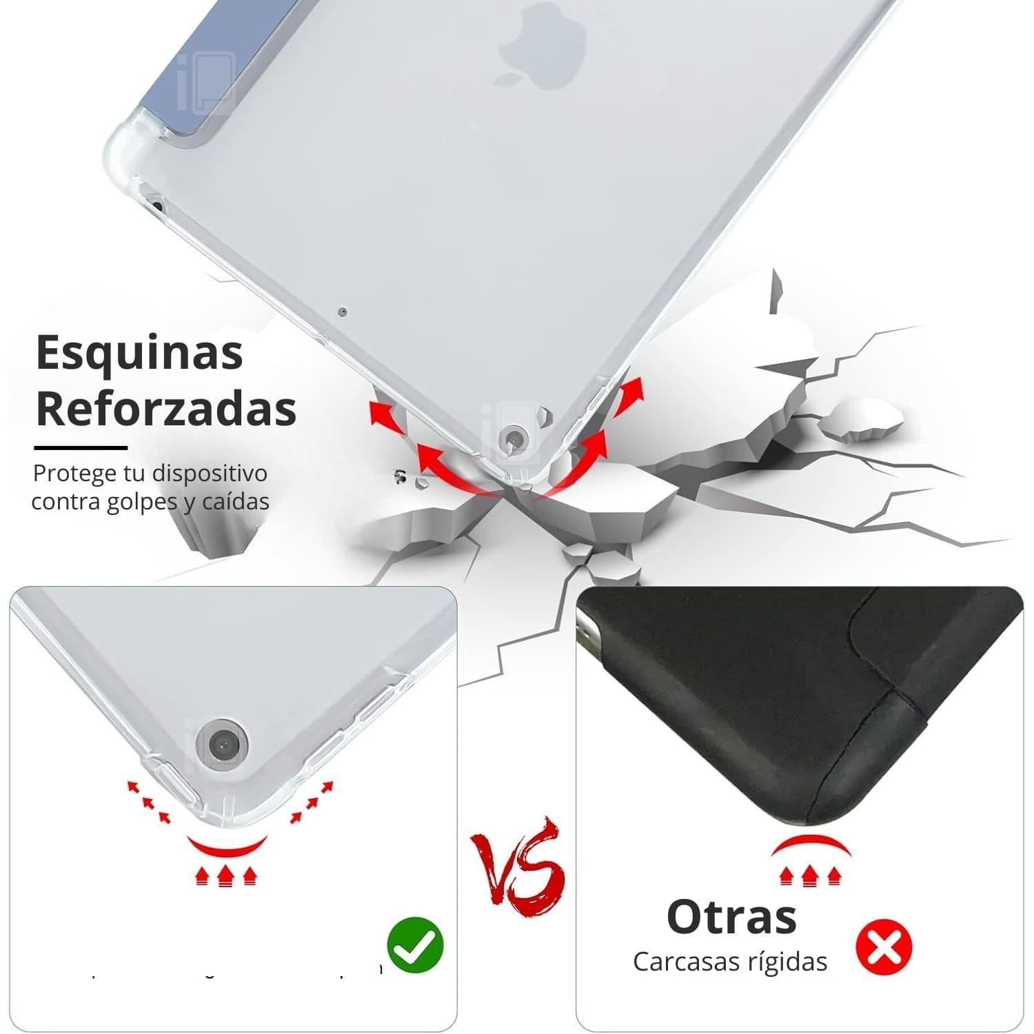Funda Para iPad 10 Generación 10.9 Ranura Pen Traslúcida Atrás-4