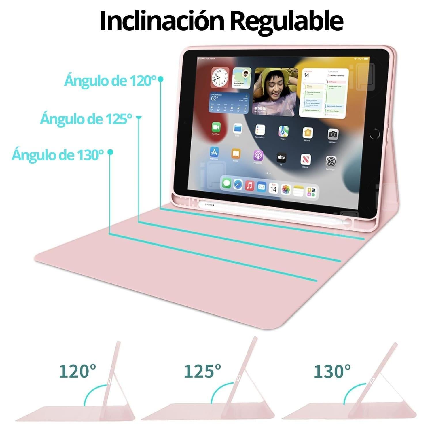 Funda Teclado Para iPad Air 3 Generación (10.5) Ranura Lápiz-5
