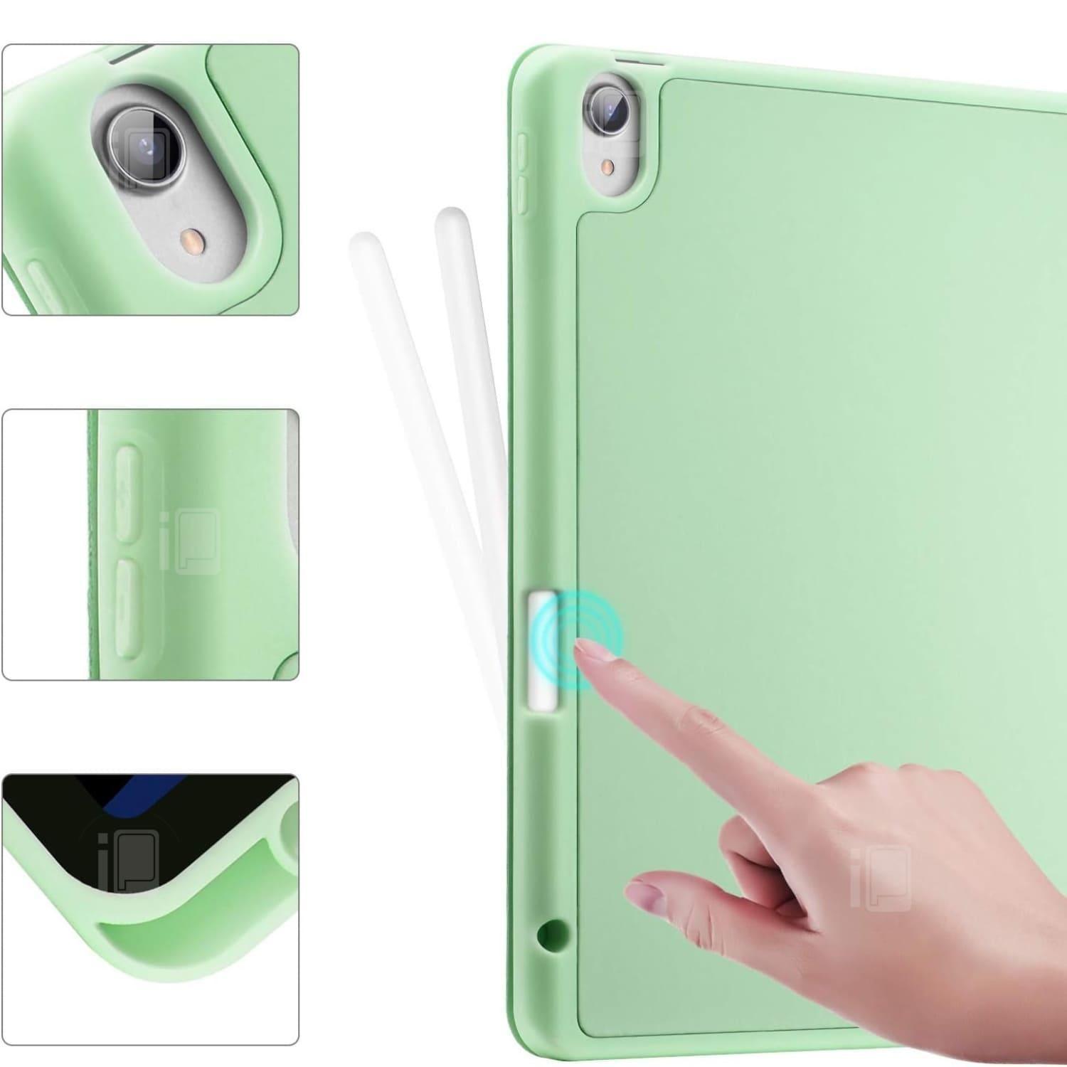 Funda Para iPad Air 4 (10.9") Ranura Lápiz Carga Magnética-1