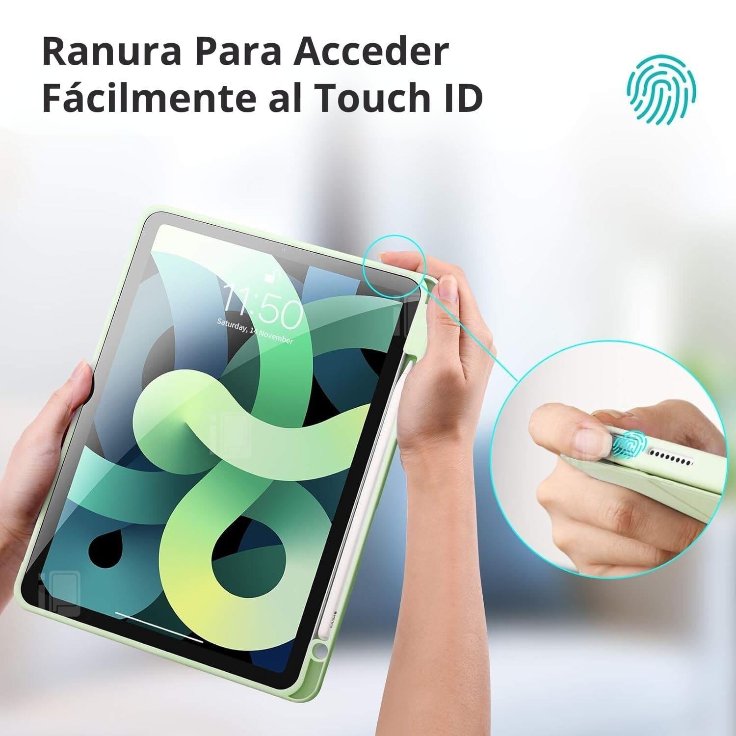 Funda Para iPad Air 4 (10.9") Ranura Lápiz Carga Magnética-2