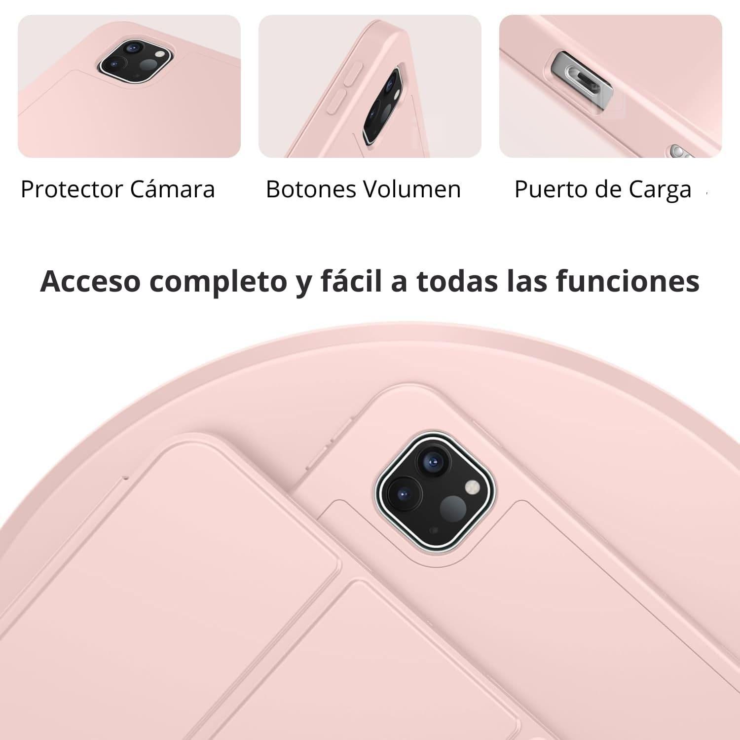 Funda Para iPad Pro 11 (1 y 2 Gen.) Ranura Lápiz Para Carga-4