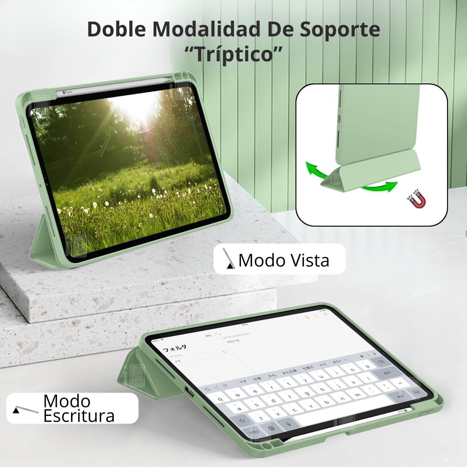 Funda Para iPad Pro 11 3/4° M1/M2 Ranura Lápiz Carga Magnética-1