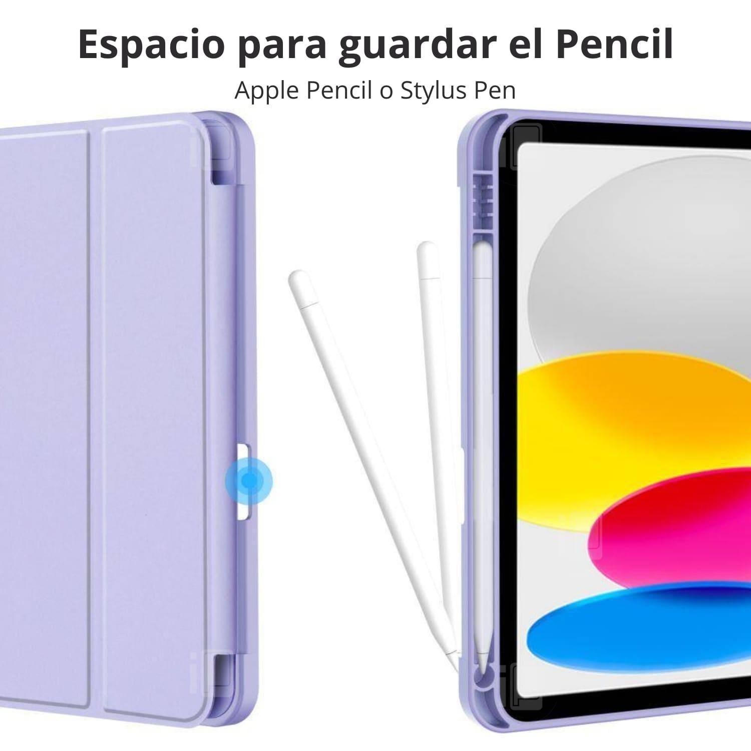 Funda Para iPad 10 Generación (10.9) Con Ranura Lápiz Pencil-4