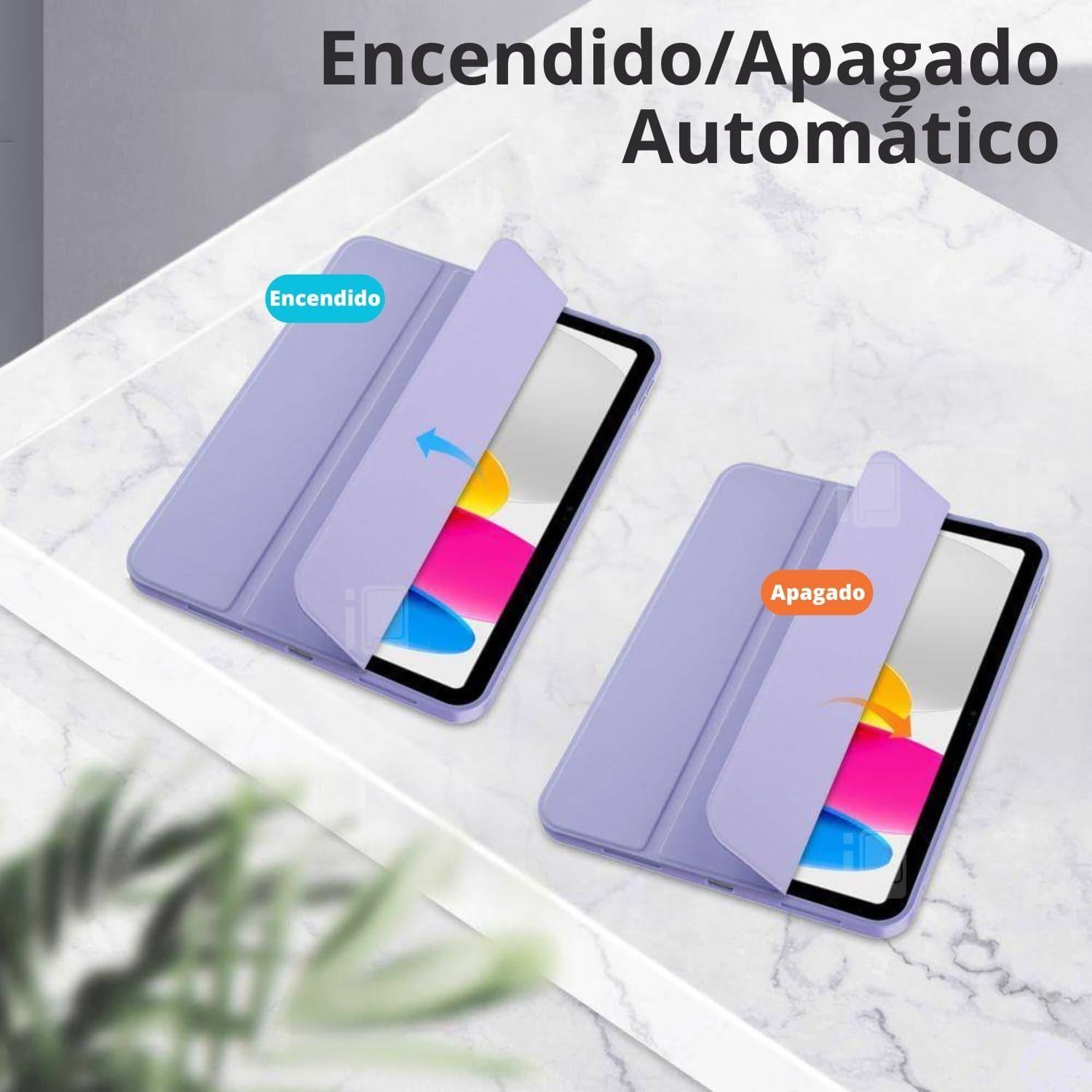 Funda Para iPad 10 Generación (10.9) Con Ranura Lápiz Pencil-5