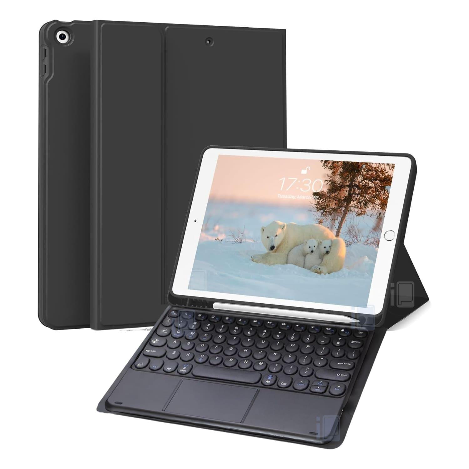 Funda Teclado Touchpad Para iPad 9.7 (5/6) Español-0
