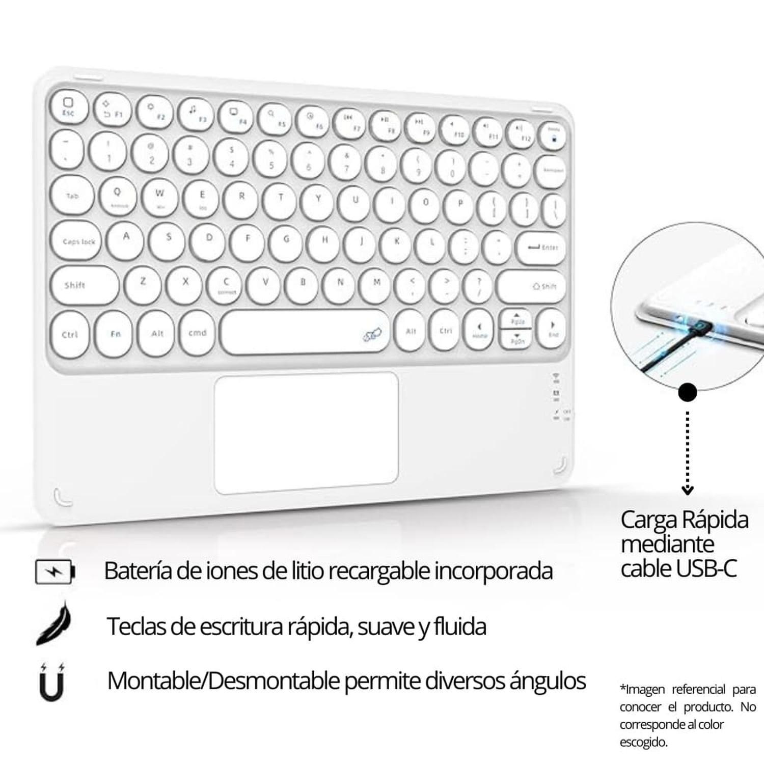 Funda Teclado Touchpad Para iPad 9.7 (5/6) Español-6