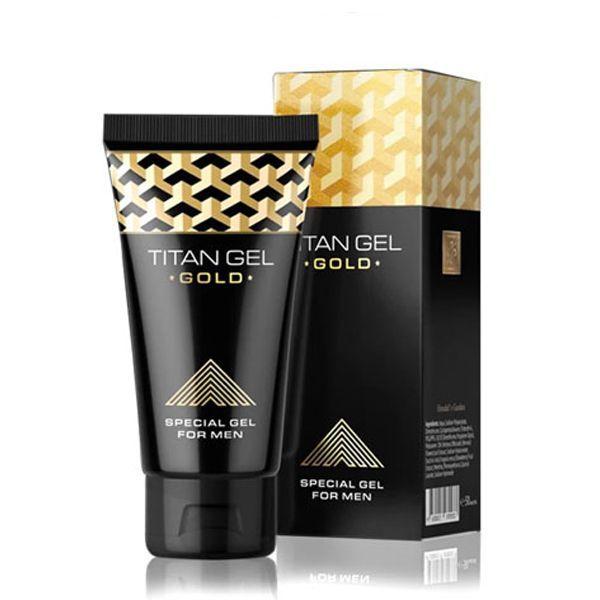 Titan Gel Gold para crecimiento y erección-0