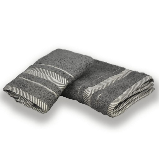 Set de 2 toallas 100% algodón turco-1