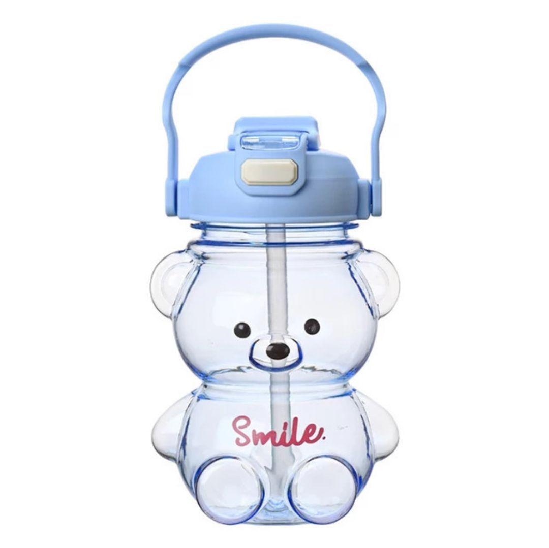 botella diseño de oso 1.3 litros  azul-1