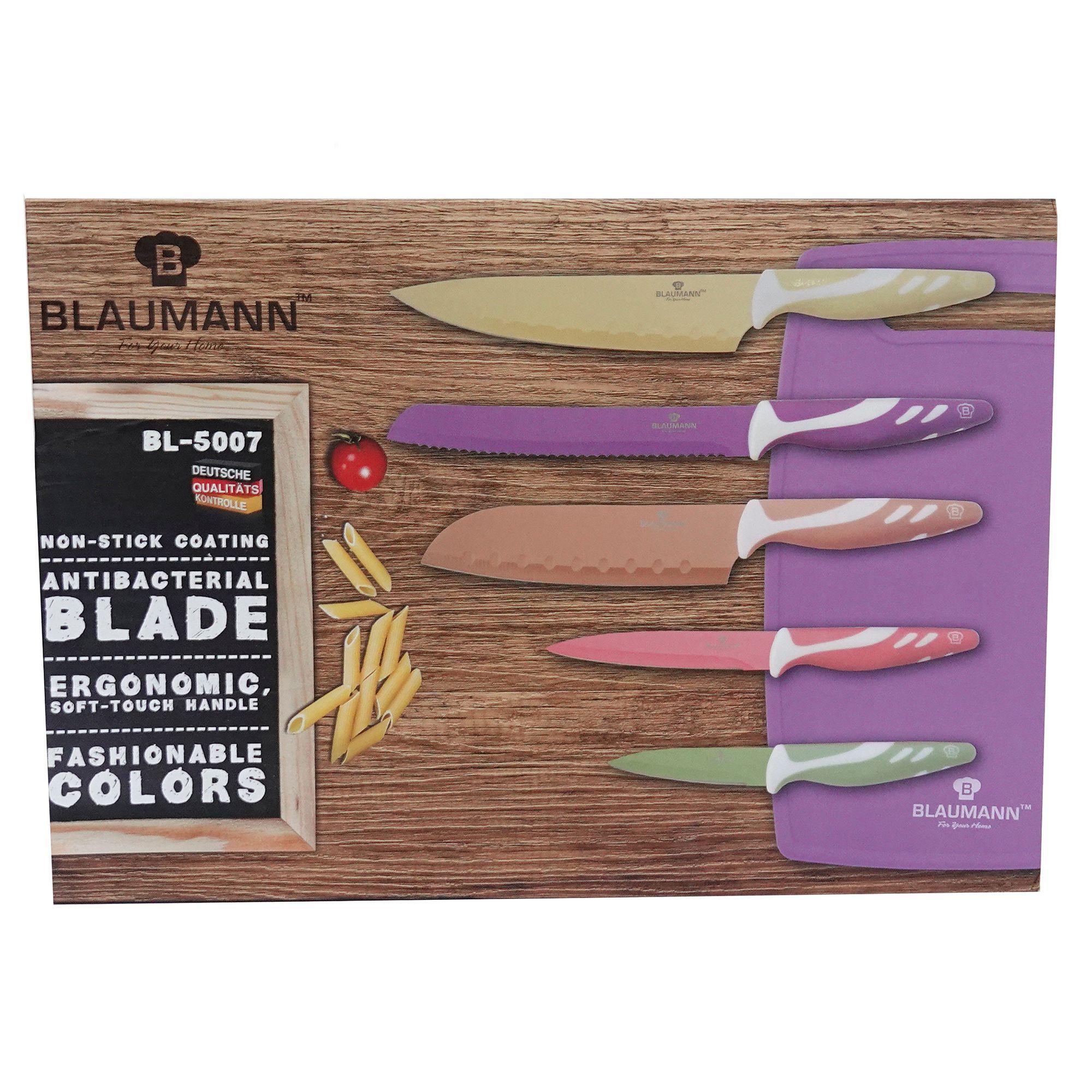 Set de cuchillos5 PCS Colores + Tabla-2