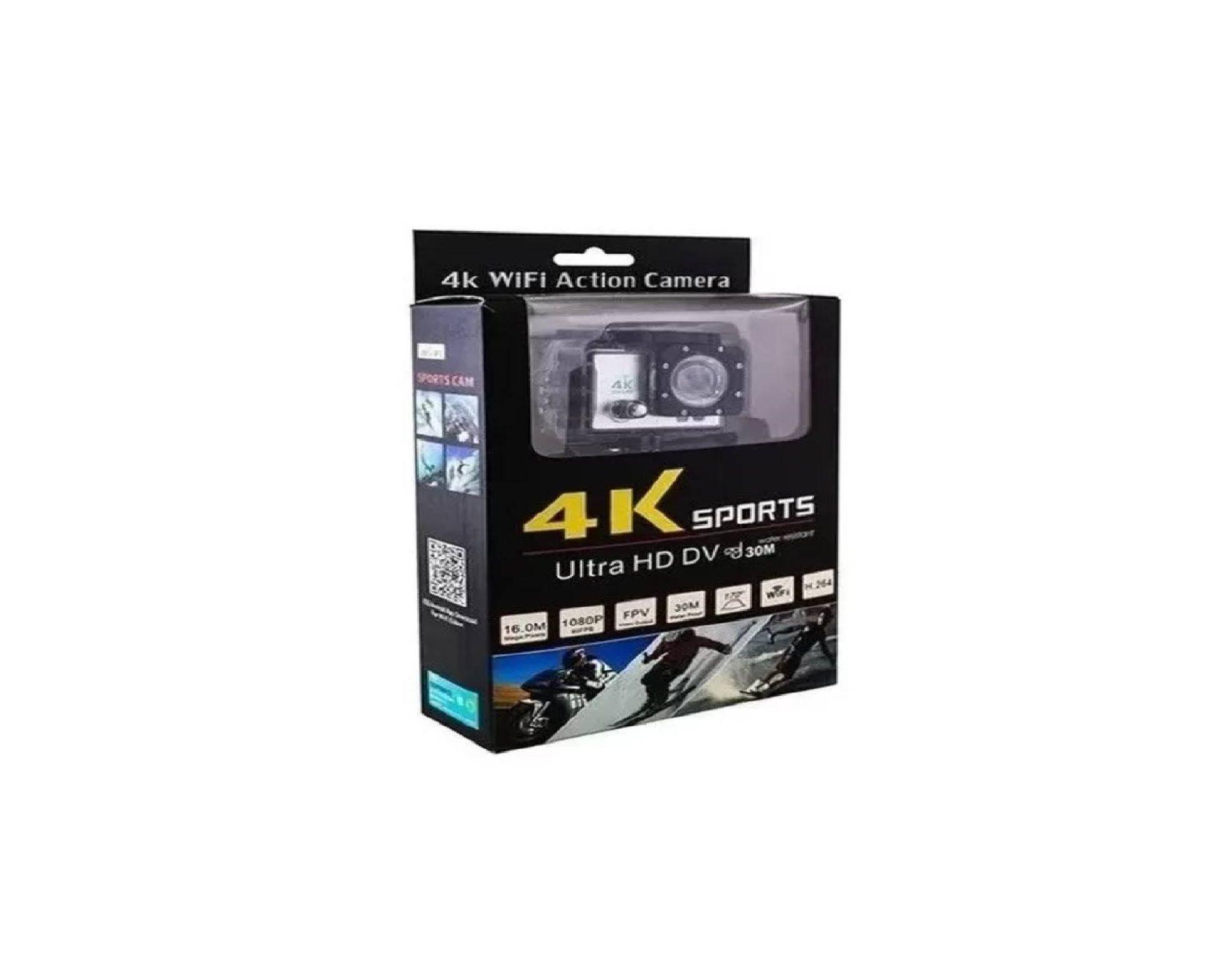 Camara Go Pro 4k Sports Full Hd Wifi Y Resistente -1