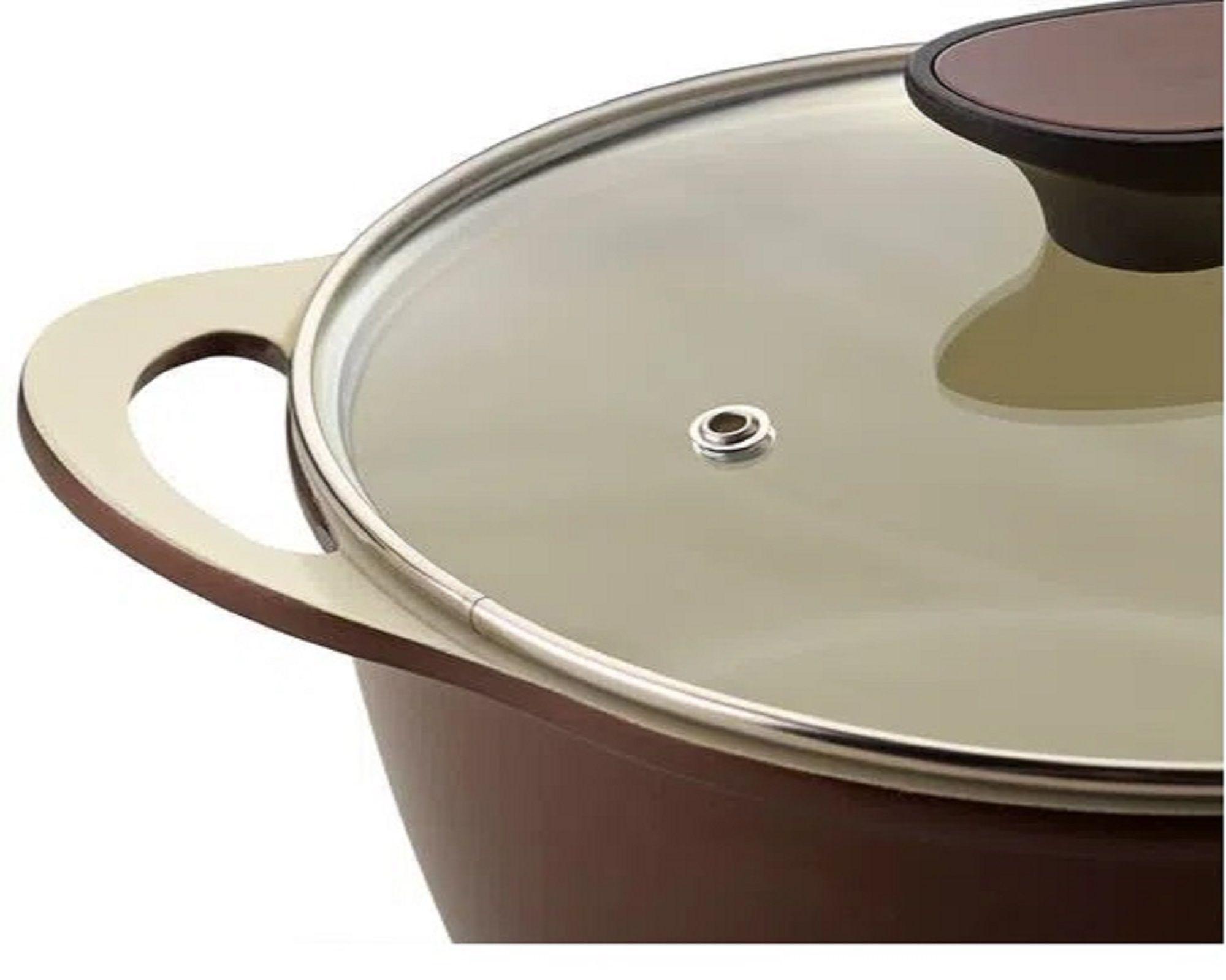 BATERIA DE COCINA CERAMIC BLANCA 7 PIEZAS  ILKO-6