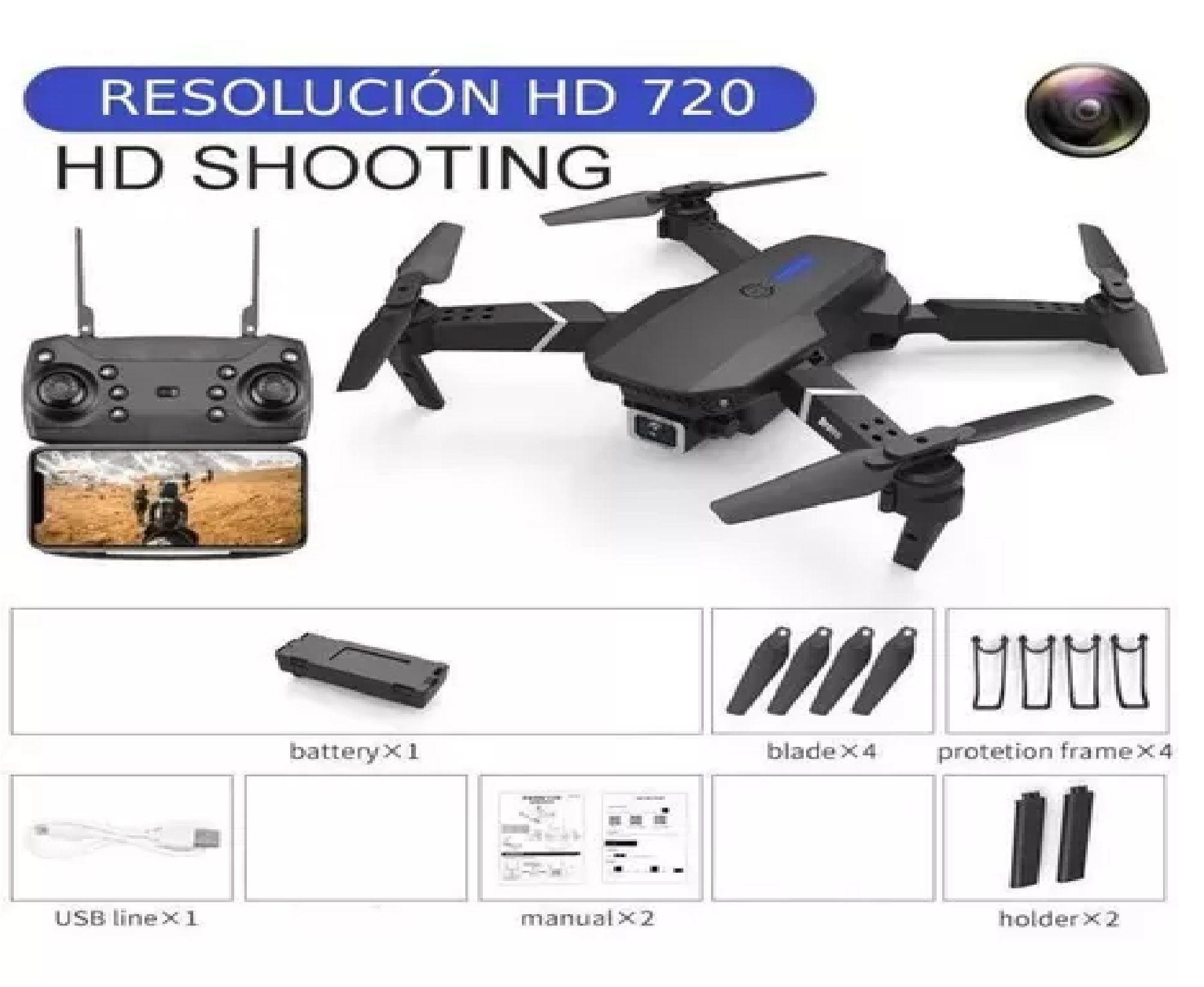 Drone 4k Profesional Dual Cámara Wifi Fpv E88 Pro-3