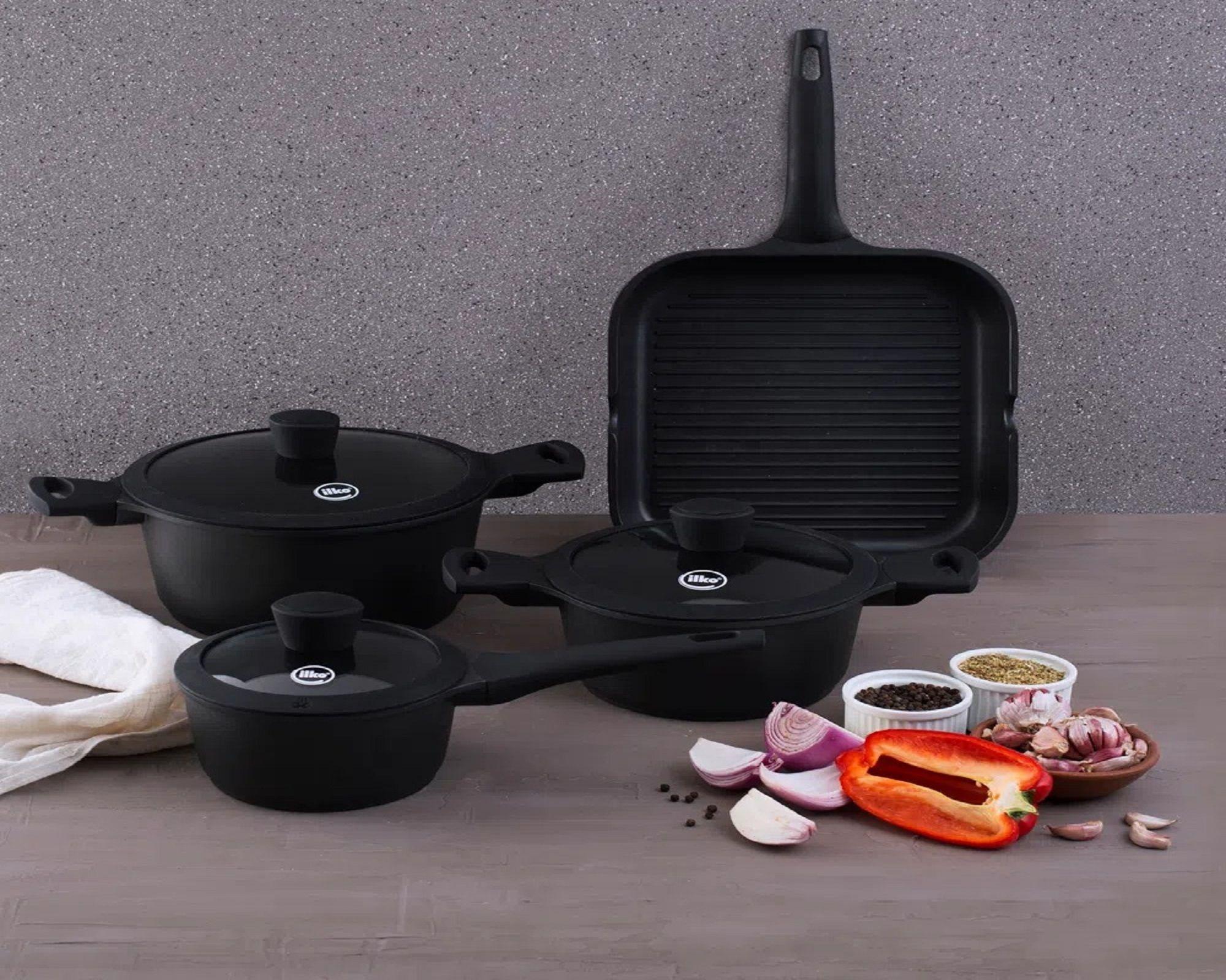 Batería De Cocina Ilko Majestic 7 Piezas -1