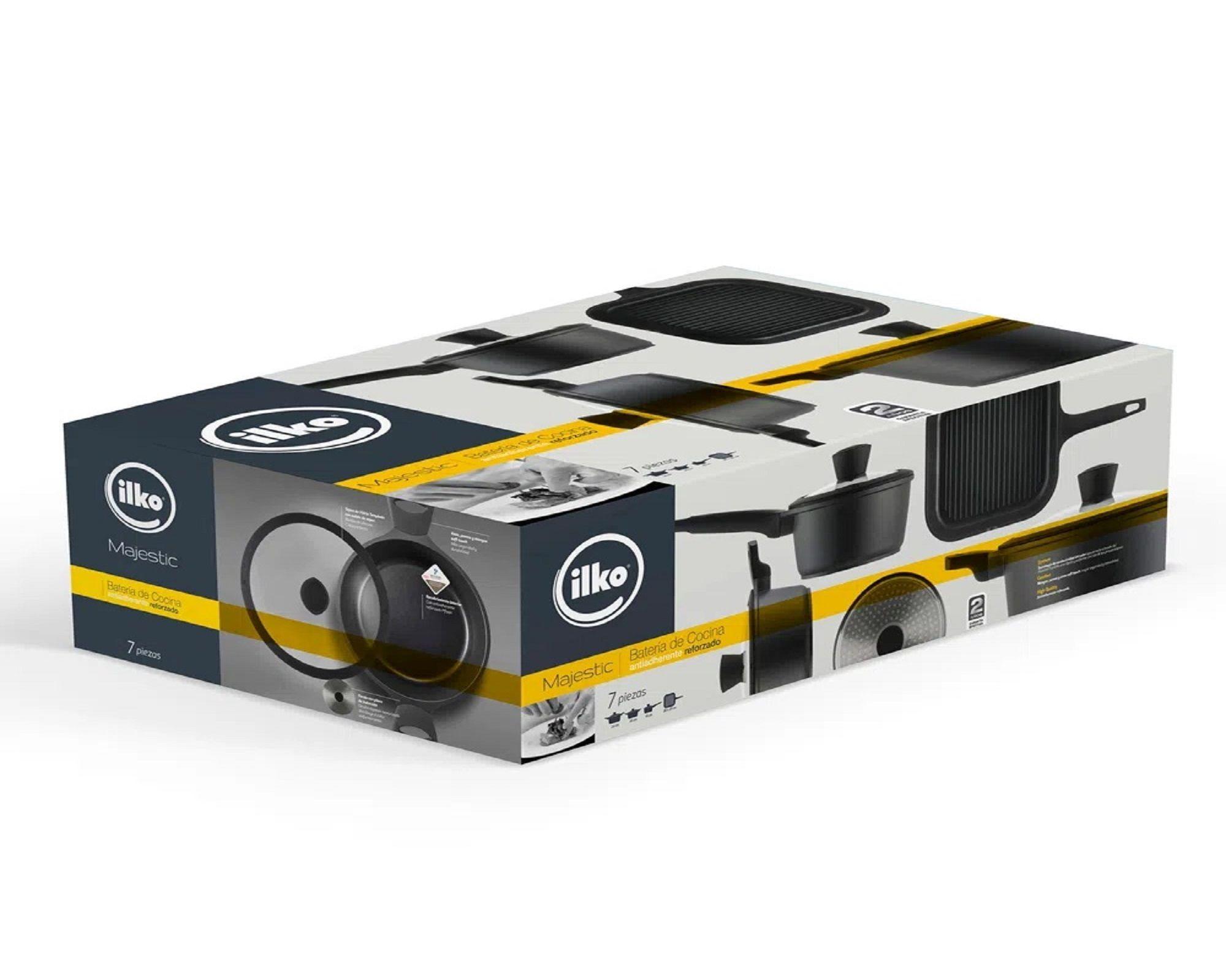 Batería De Cocina Ilko Majestic 7 Piezas -3