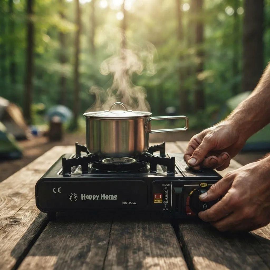 Cocina Camping Portatil Gas Butano-4