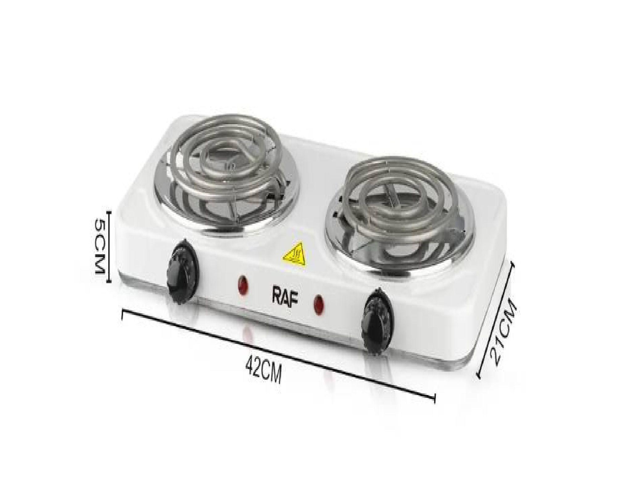 Cocina Electrica Espiral Portatil 2 Platos Encimera-3
