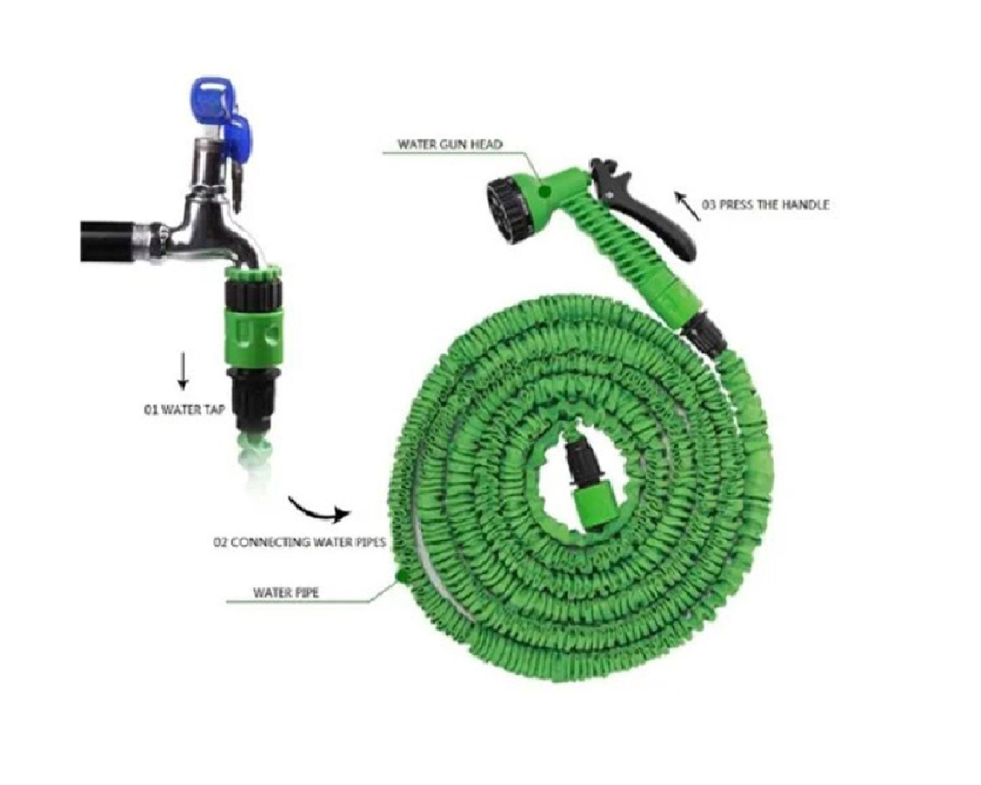 Manguera Retractil Expandible 30Mts Pito-2