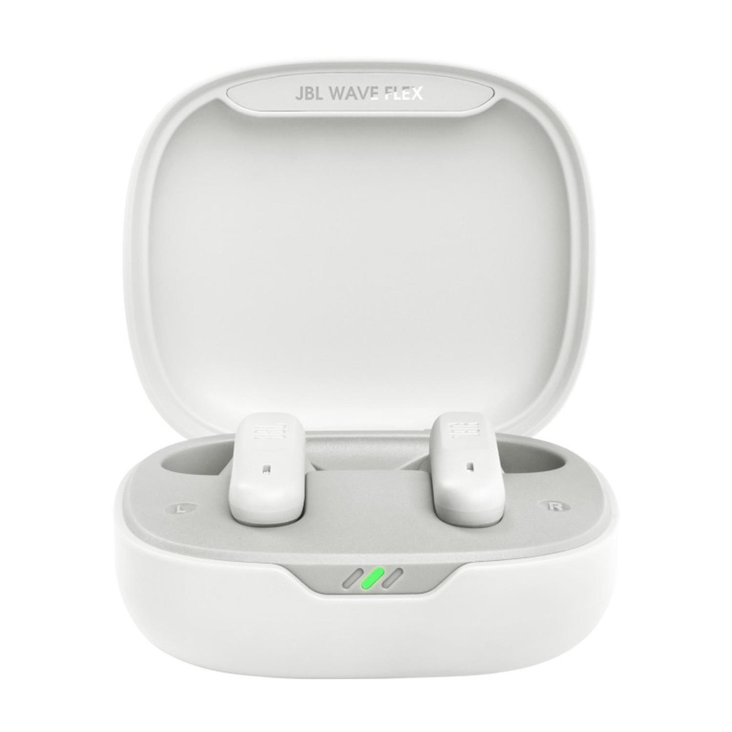 Audifonos JBL Wave Flex TWS Auriculares de botón blanco-1