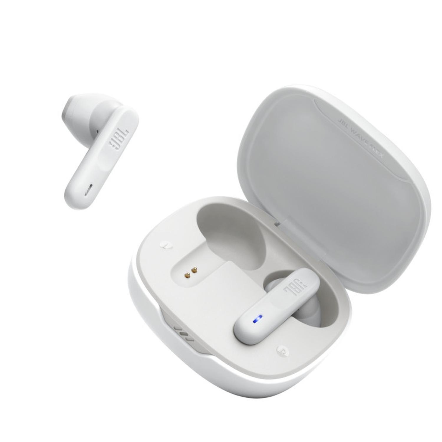 Audifonos JBL Wave Flex TWS Auriculares de botón blanco-9