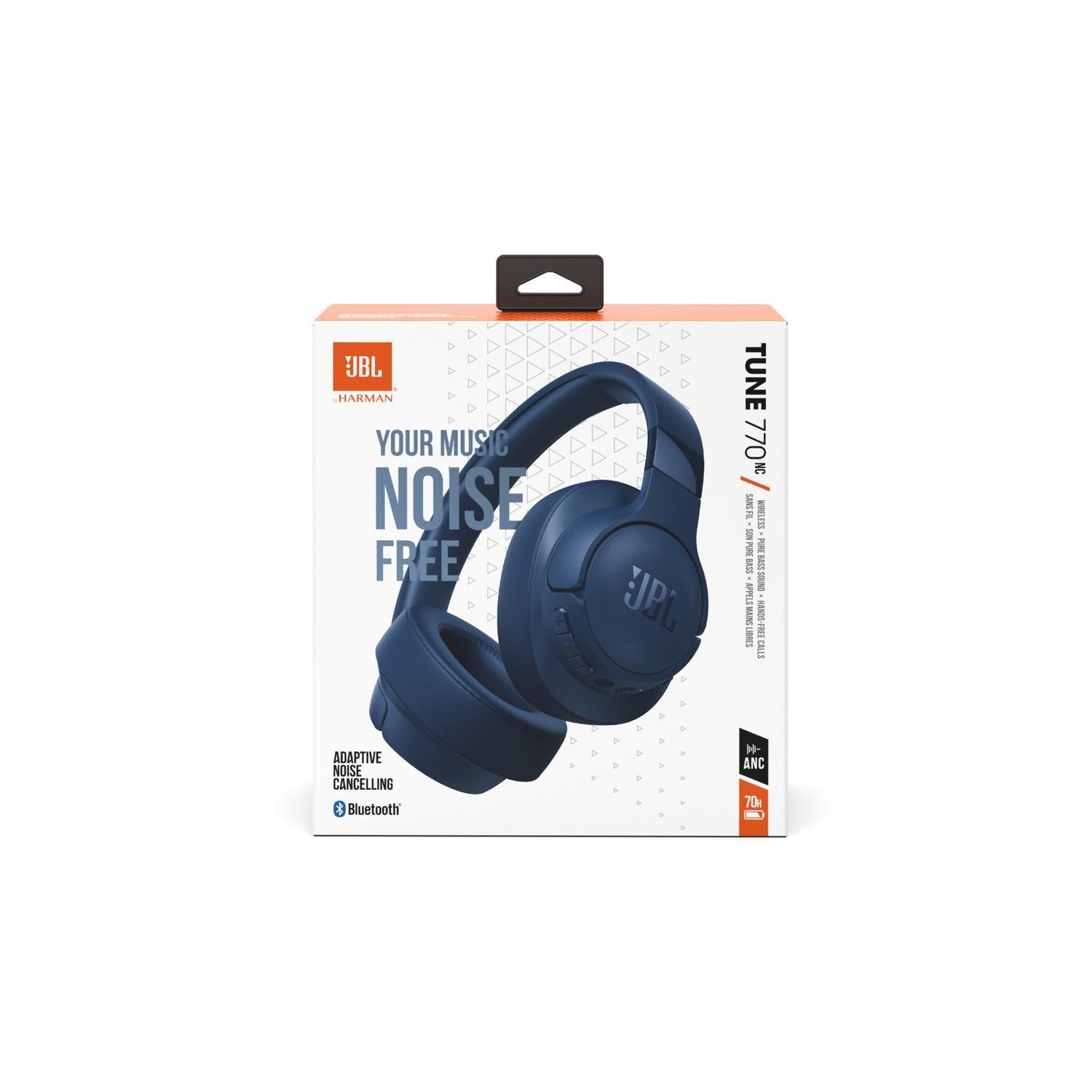 Audifonos JBL Tune 770 BT Headphone Noise Cancelling Over Ear azul-6