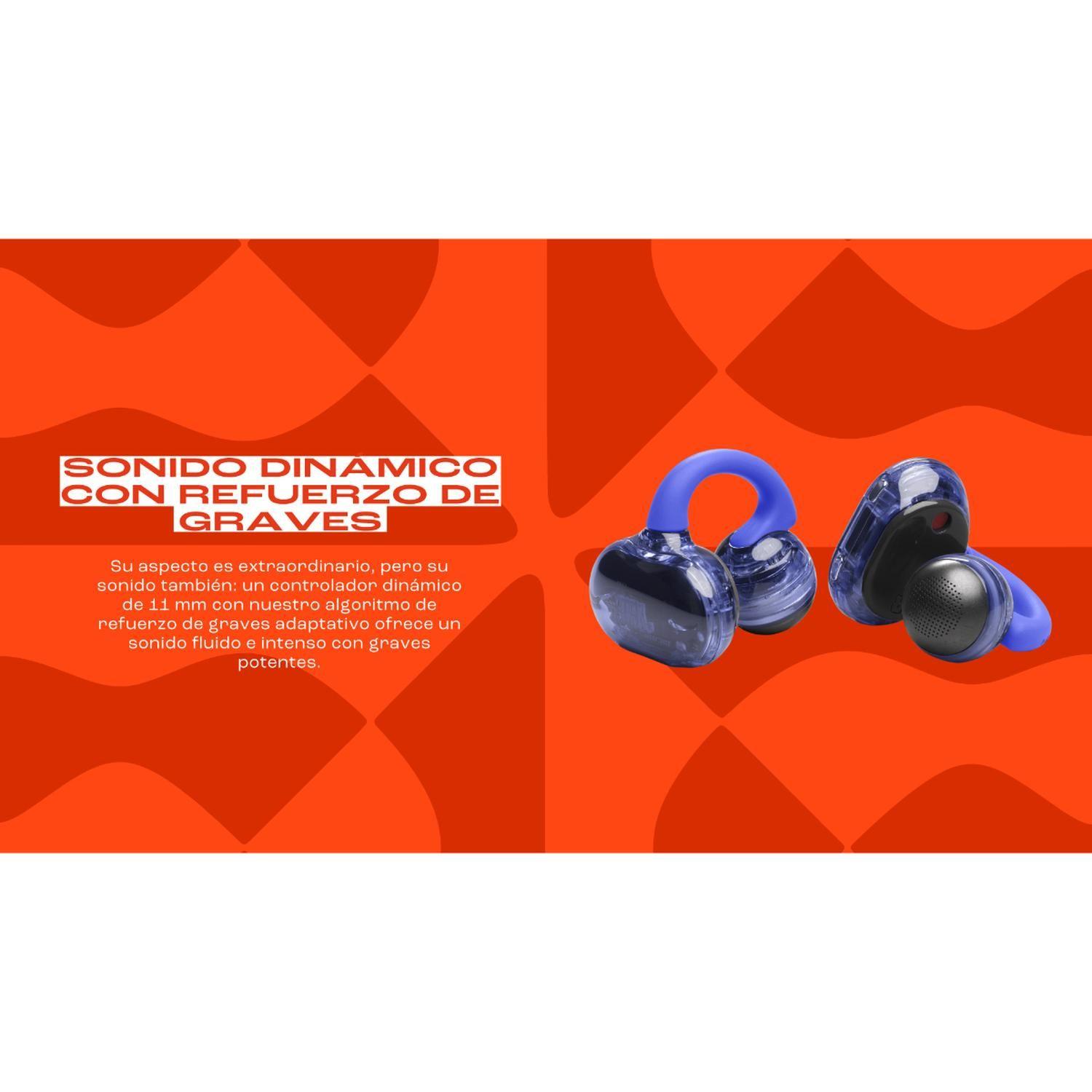 Audifonos Bluetooth JBL Soundgear clips Azul-3