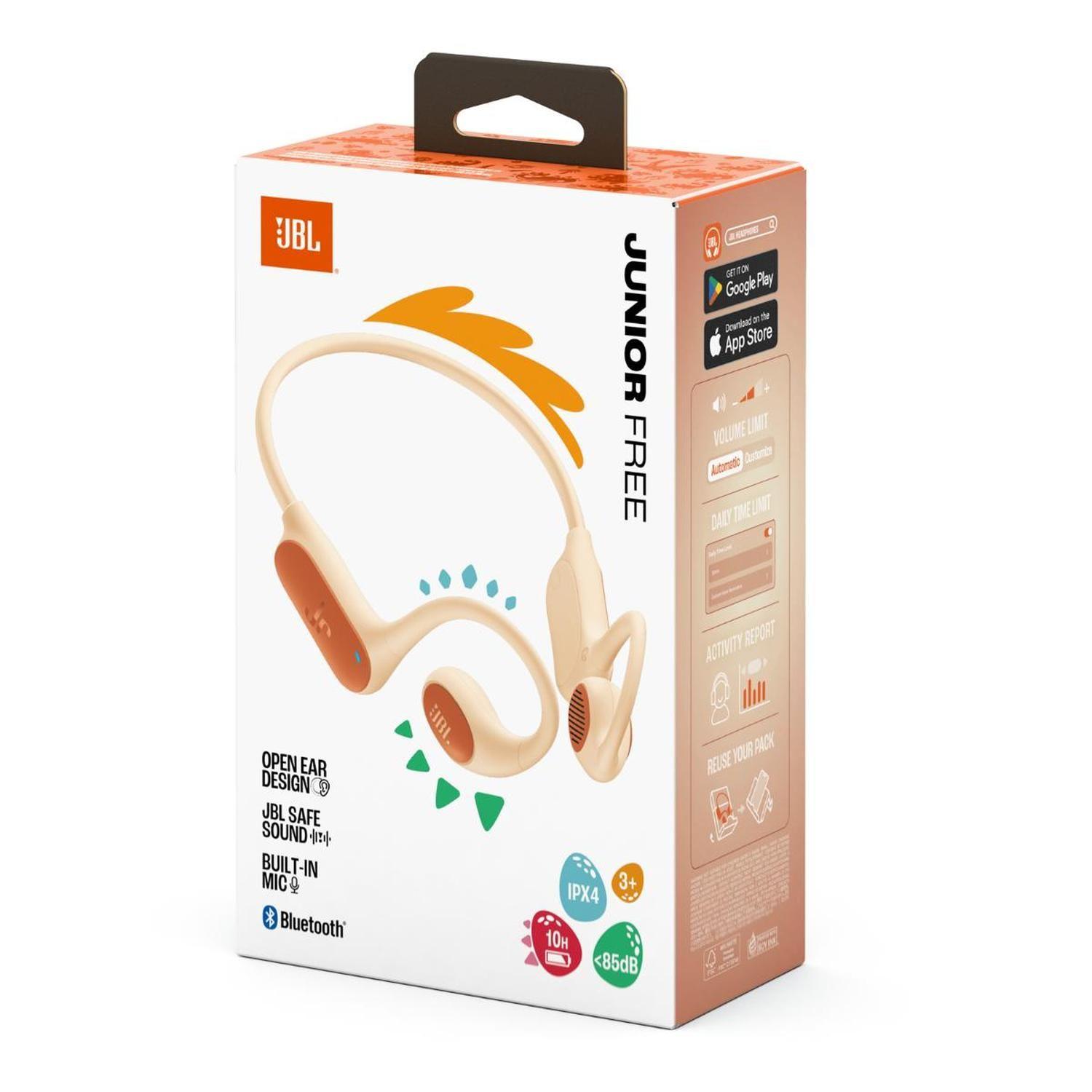 Audifonos Bluetooth JBL Junior Free Durazno-8