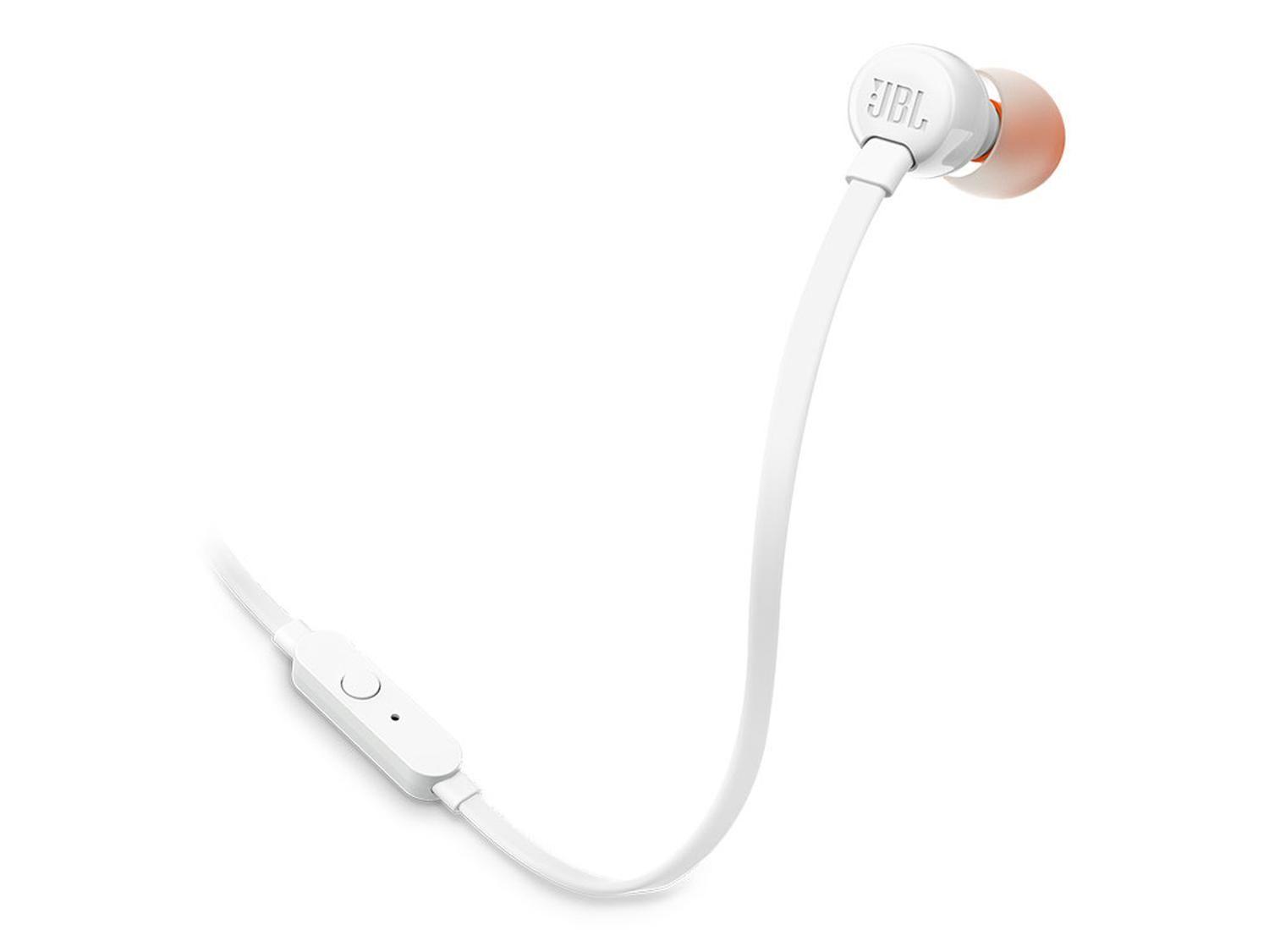 Audífonos JBL T110 In-Ear blanco-0