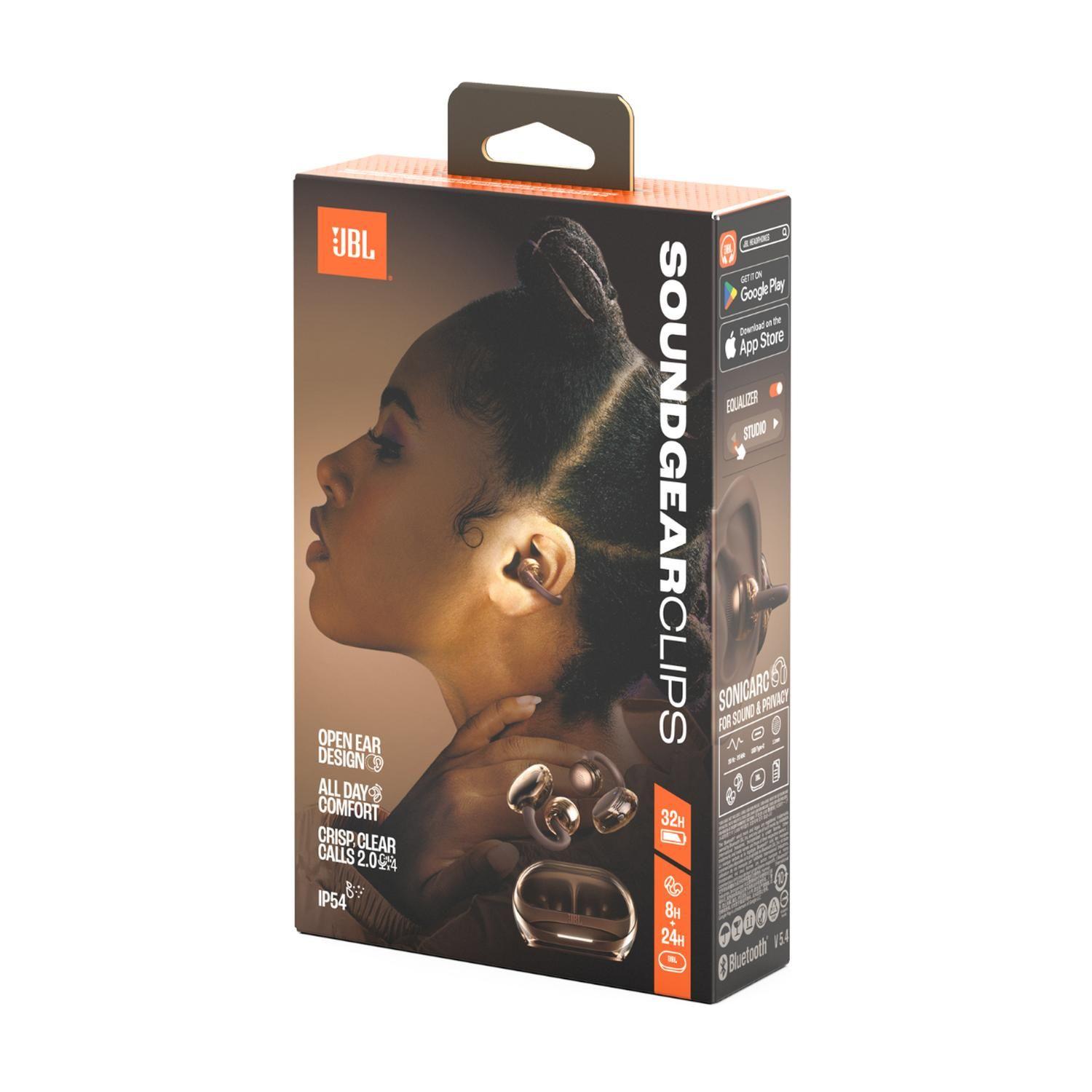 Audifonos Bluetooth JBL Soundgear clips Cobre-7