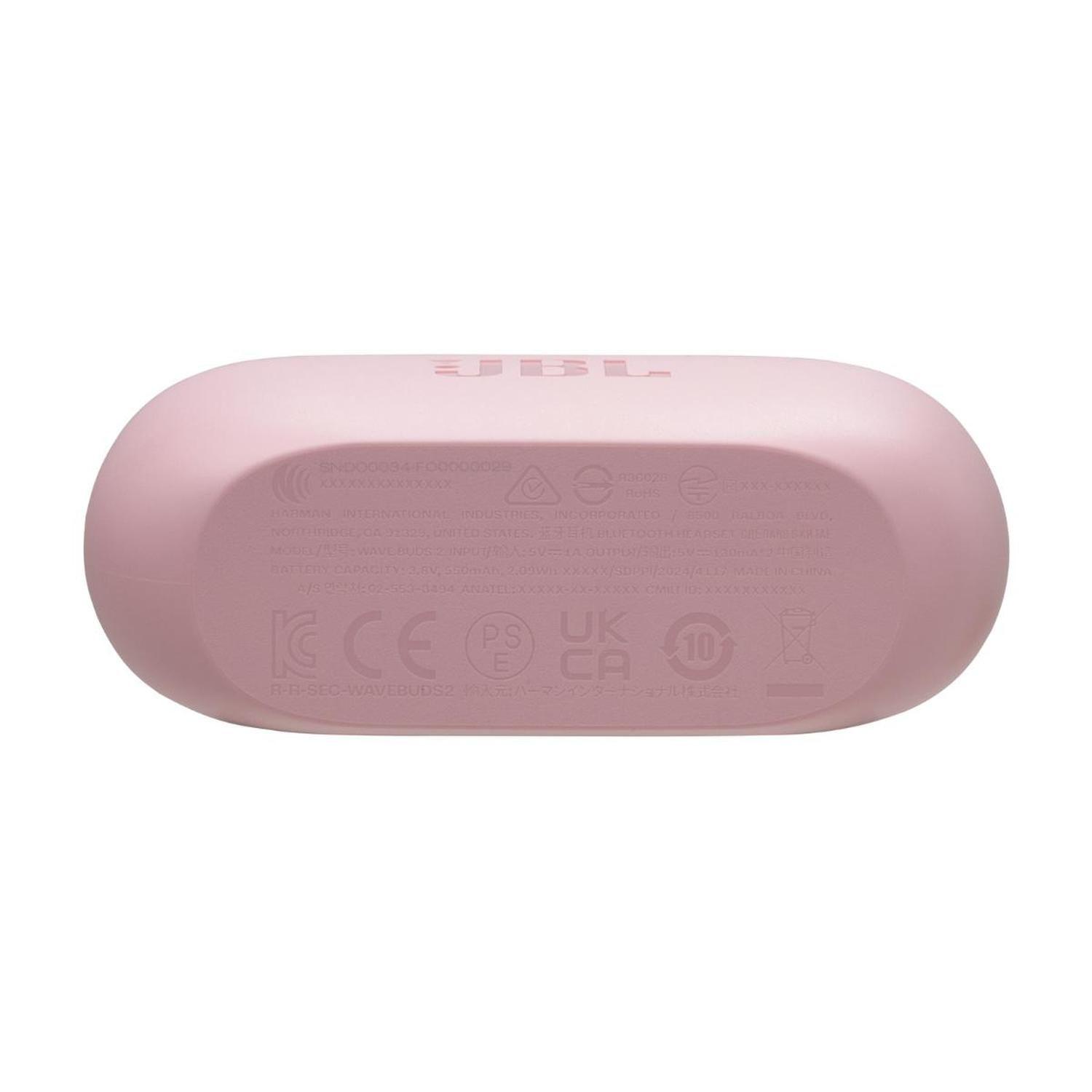 Audifonos Bluetooth JBL Wave Buds 2 Rosa-8