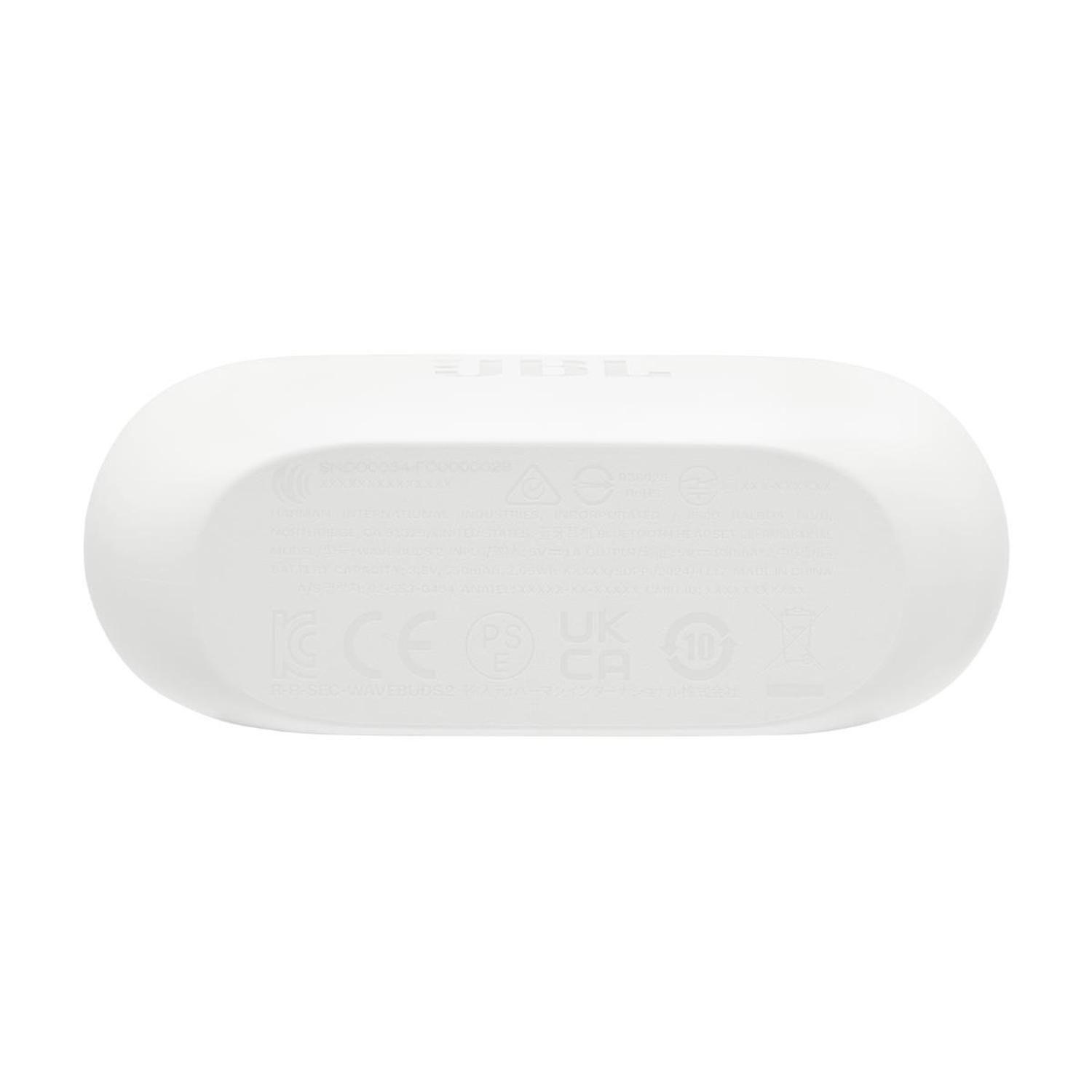Audifonos Bluetooth JBL Wave Buds 2 Blanco-6